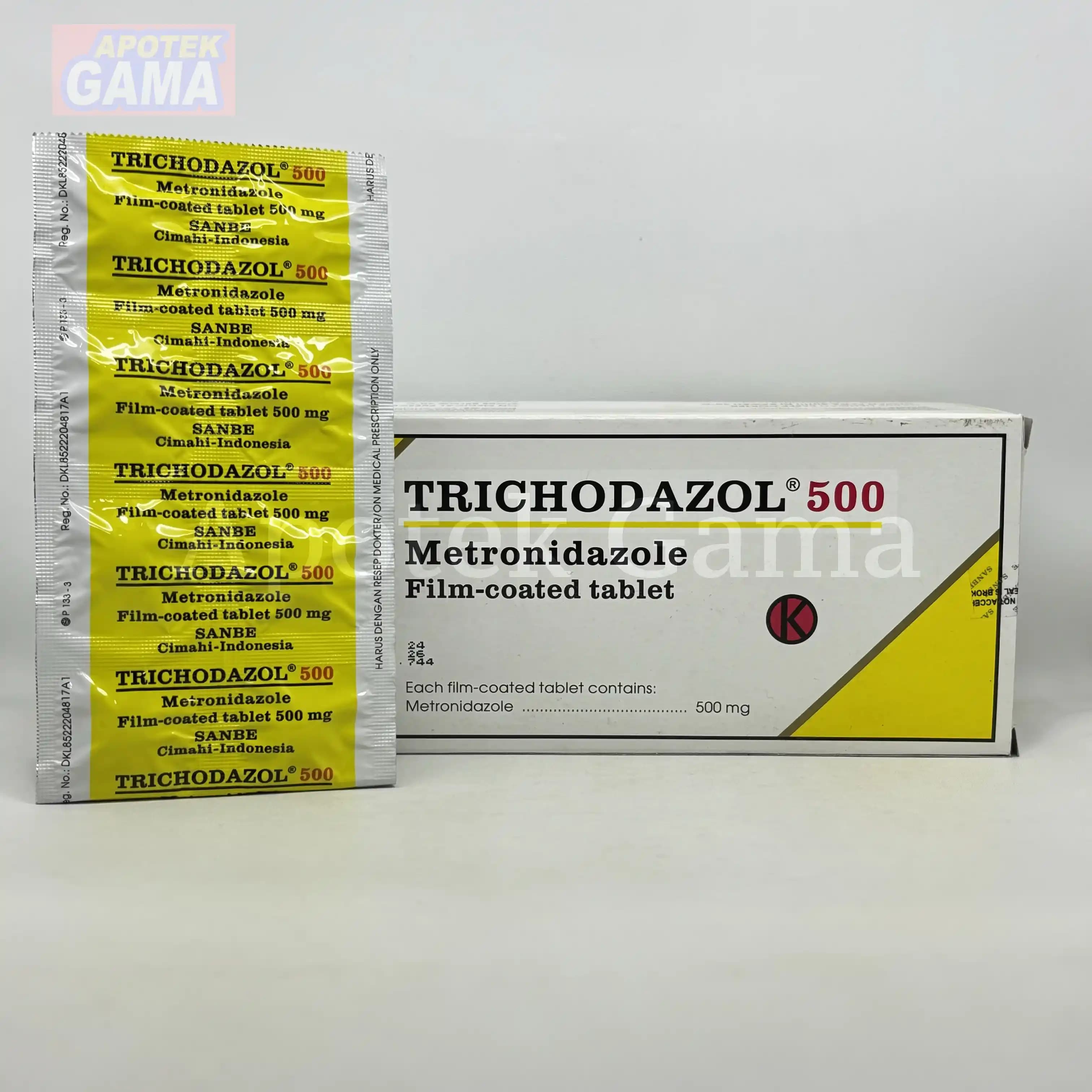 TRICHODAZOLE TAB 500 5