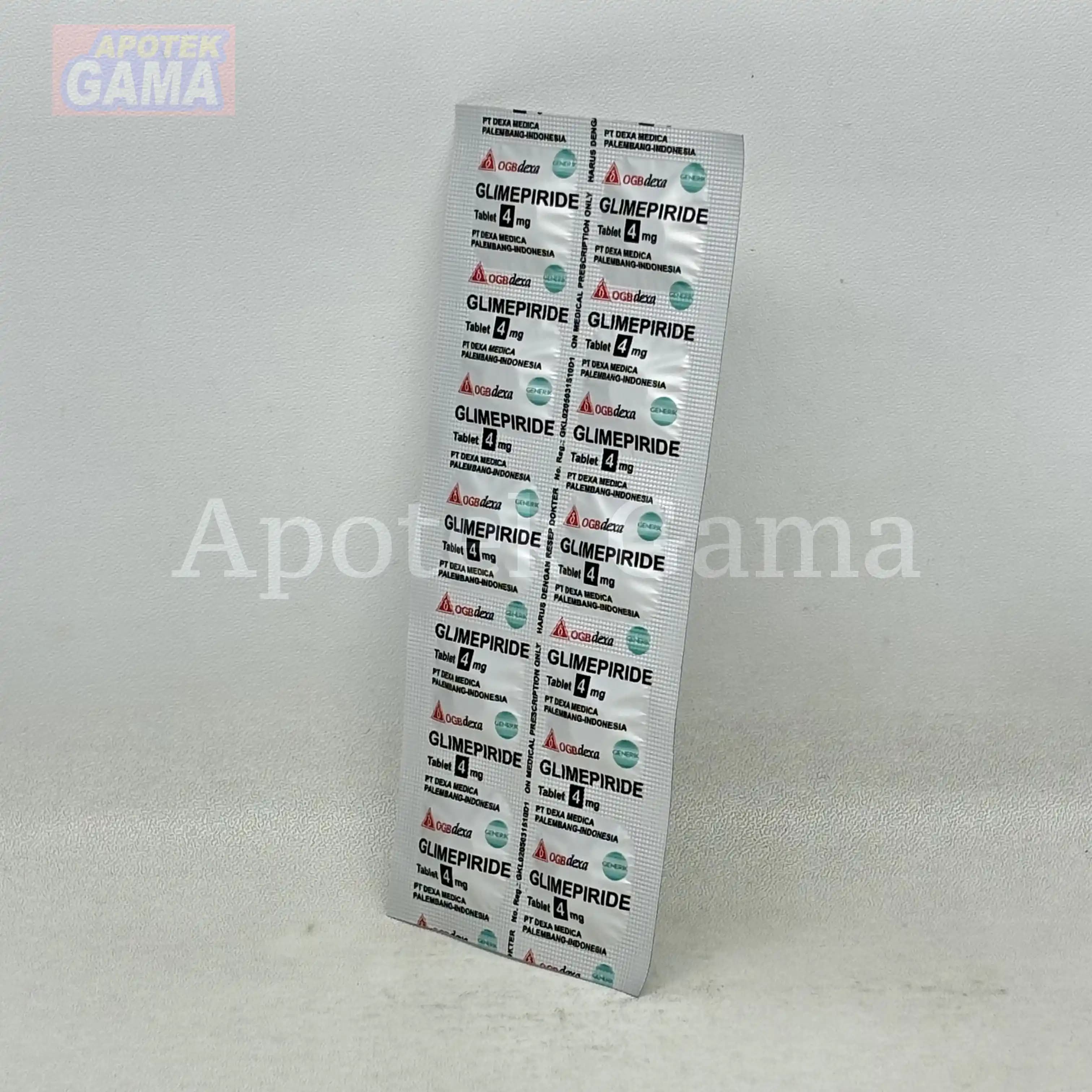 GLIMEPIRIDE 4 MG 5