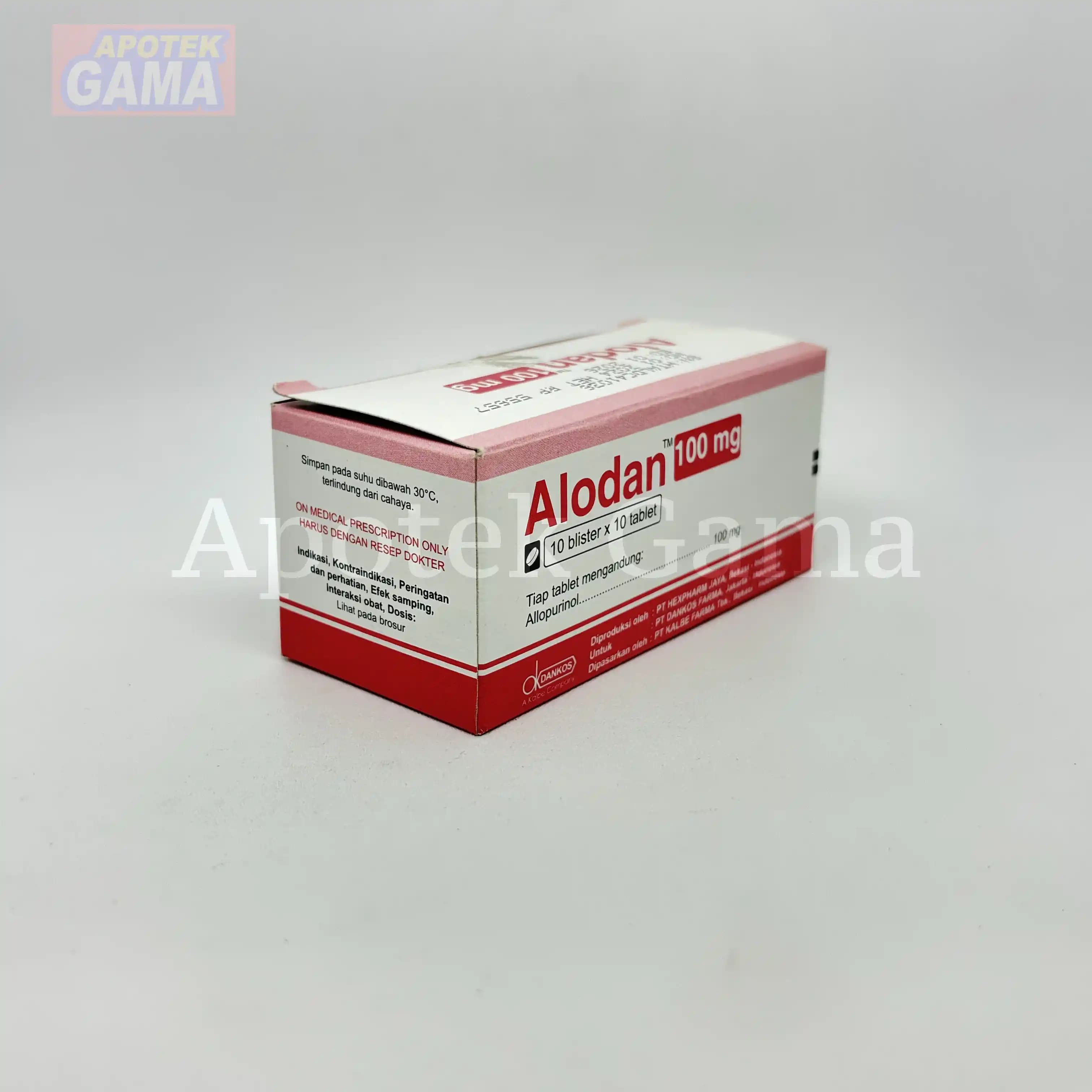 ALODAN TAB 100 MG 5