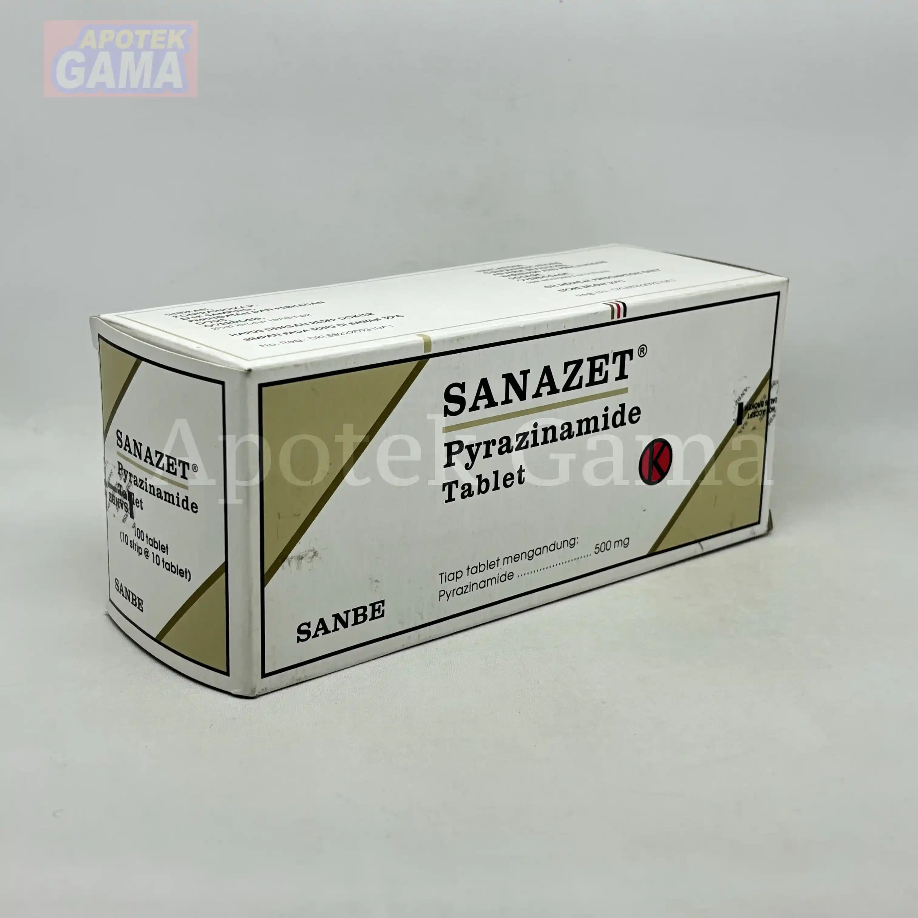 SANAZET  500 MG 4
