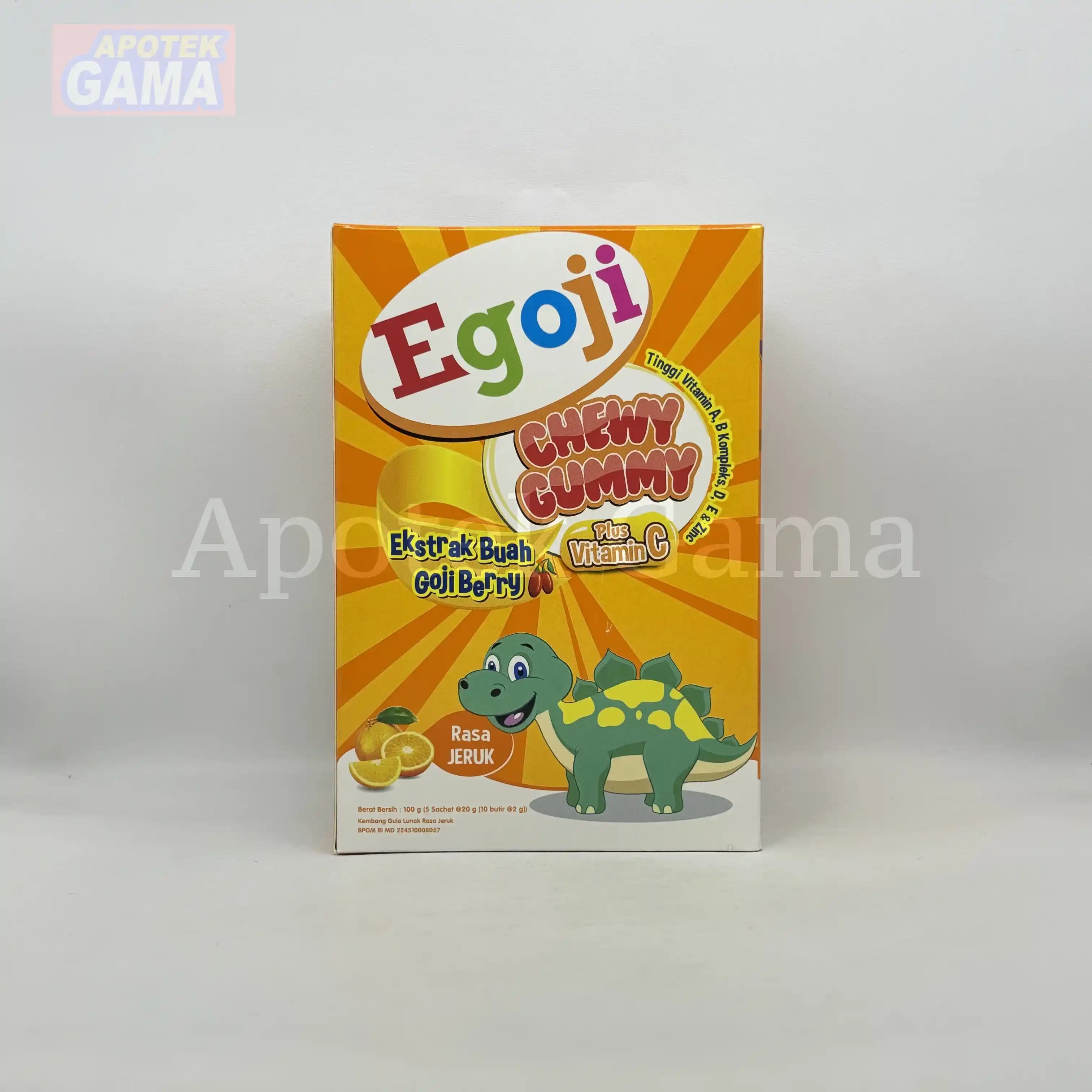 EGOJI CHEWY GUMMY JERUK 100G 2