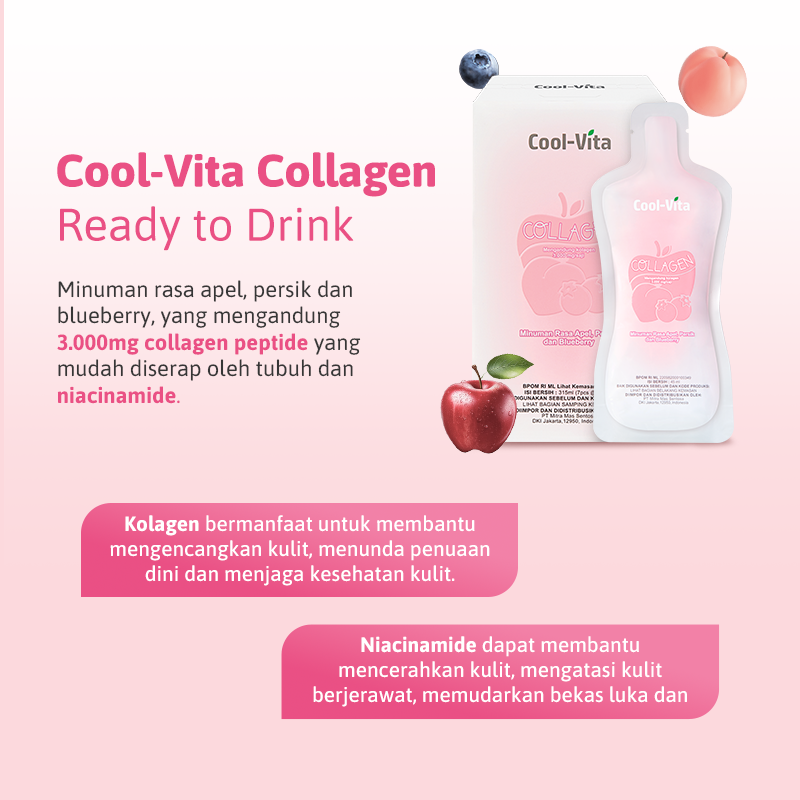 COOLVITA COLLAGEN RASA APEL PERSIK 315ML 5