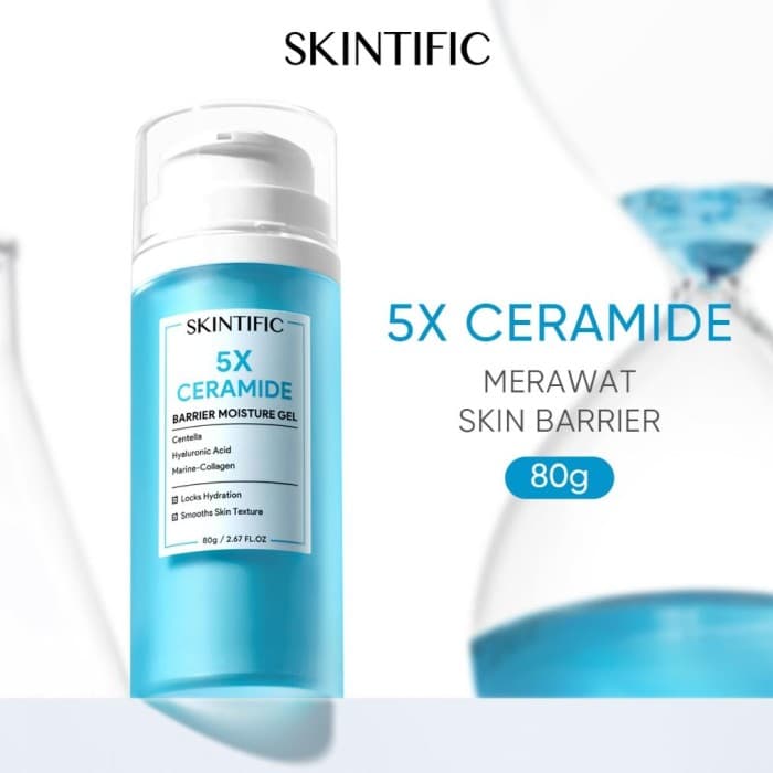 SKINTIFIC 5X CERAMIDE BARRIER MOISTURE GEL 80GR 5