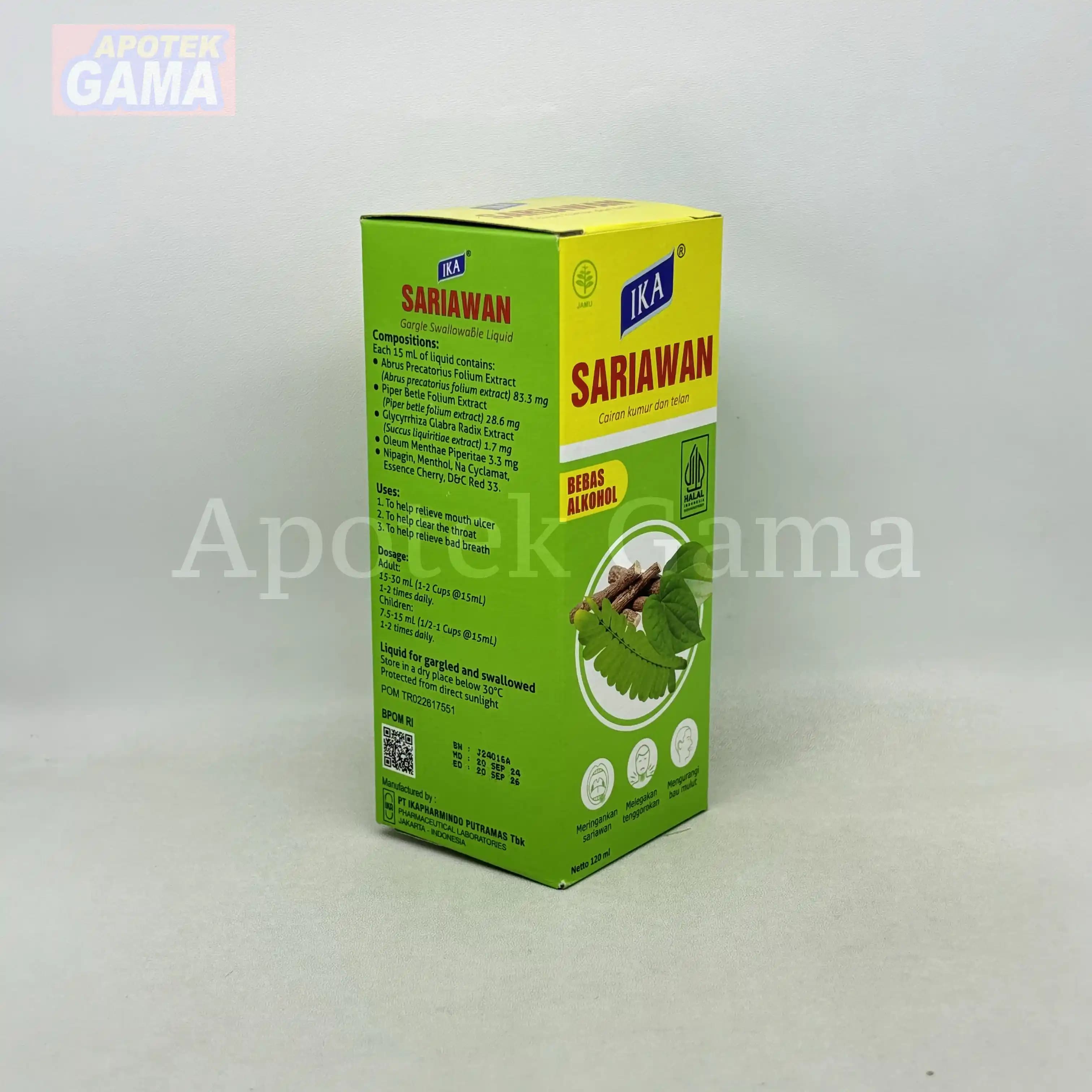 IKASARIAWAN 120 ML  3