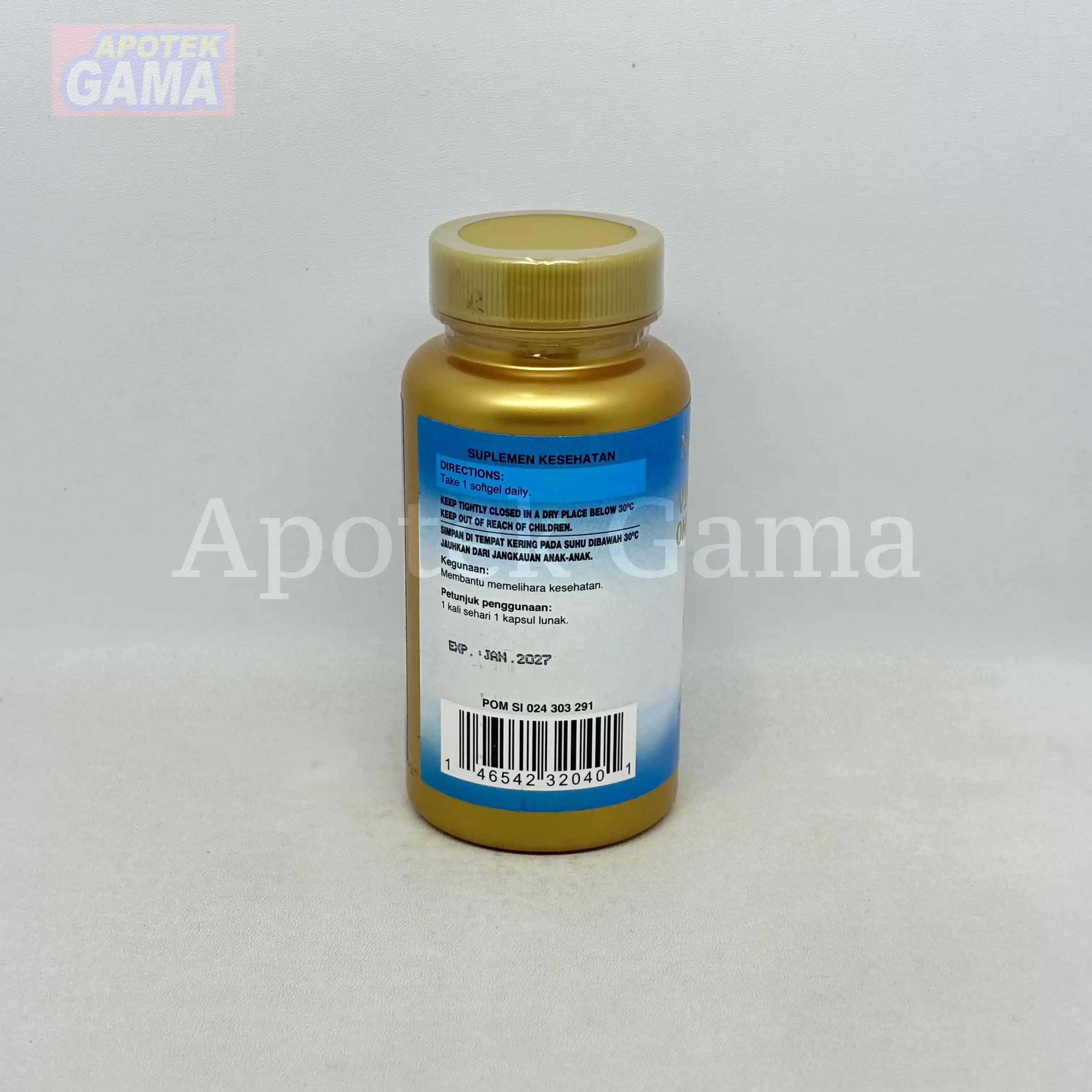 NATURES HEALTH VIRGIN SALMON OMEGA-3 LEMON 50S 4
