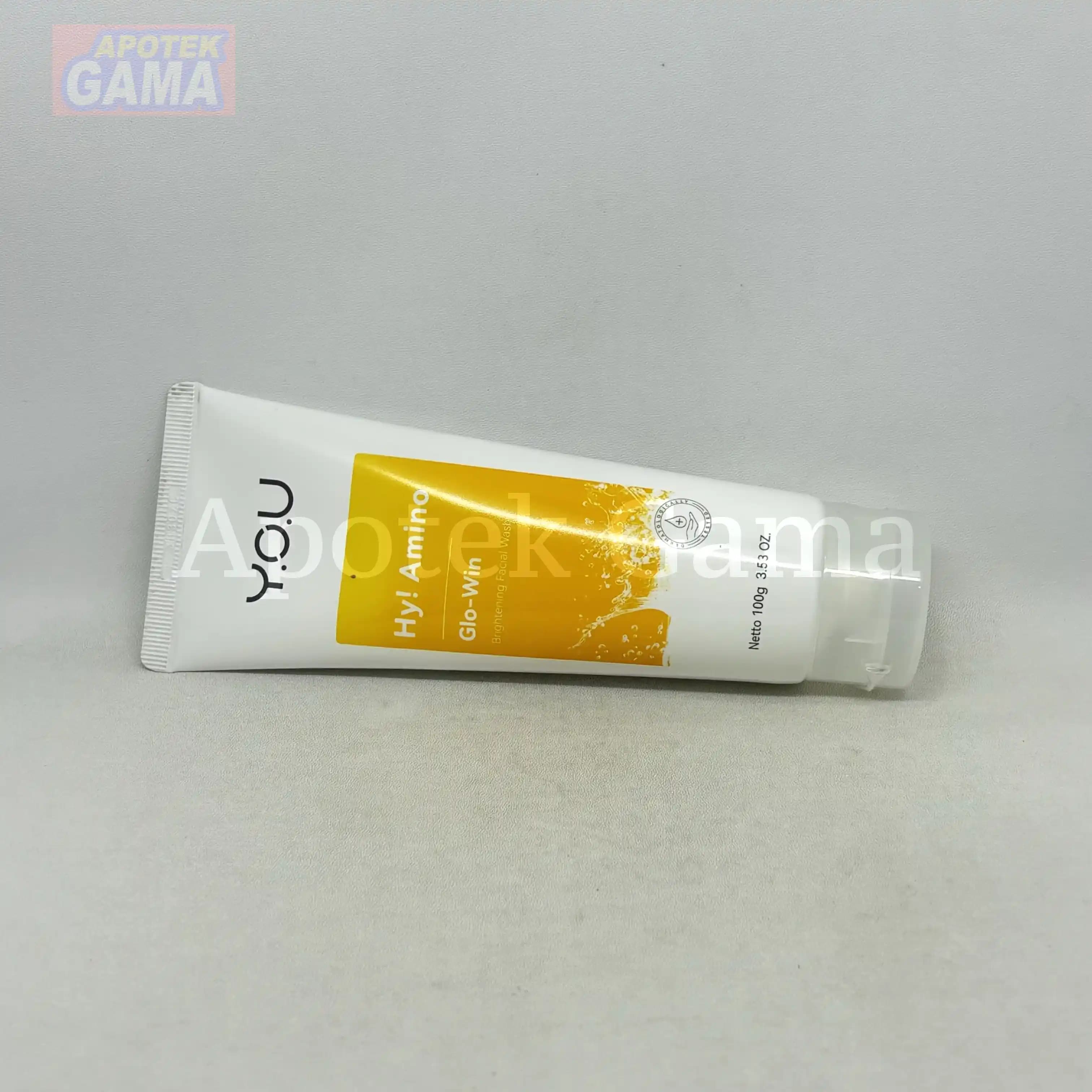 YOU HY AMINO GLOW WIN BRIGHTENING FACIAL WASH 100 GR 2