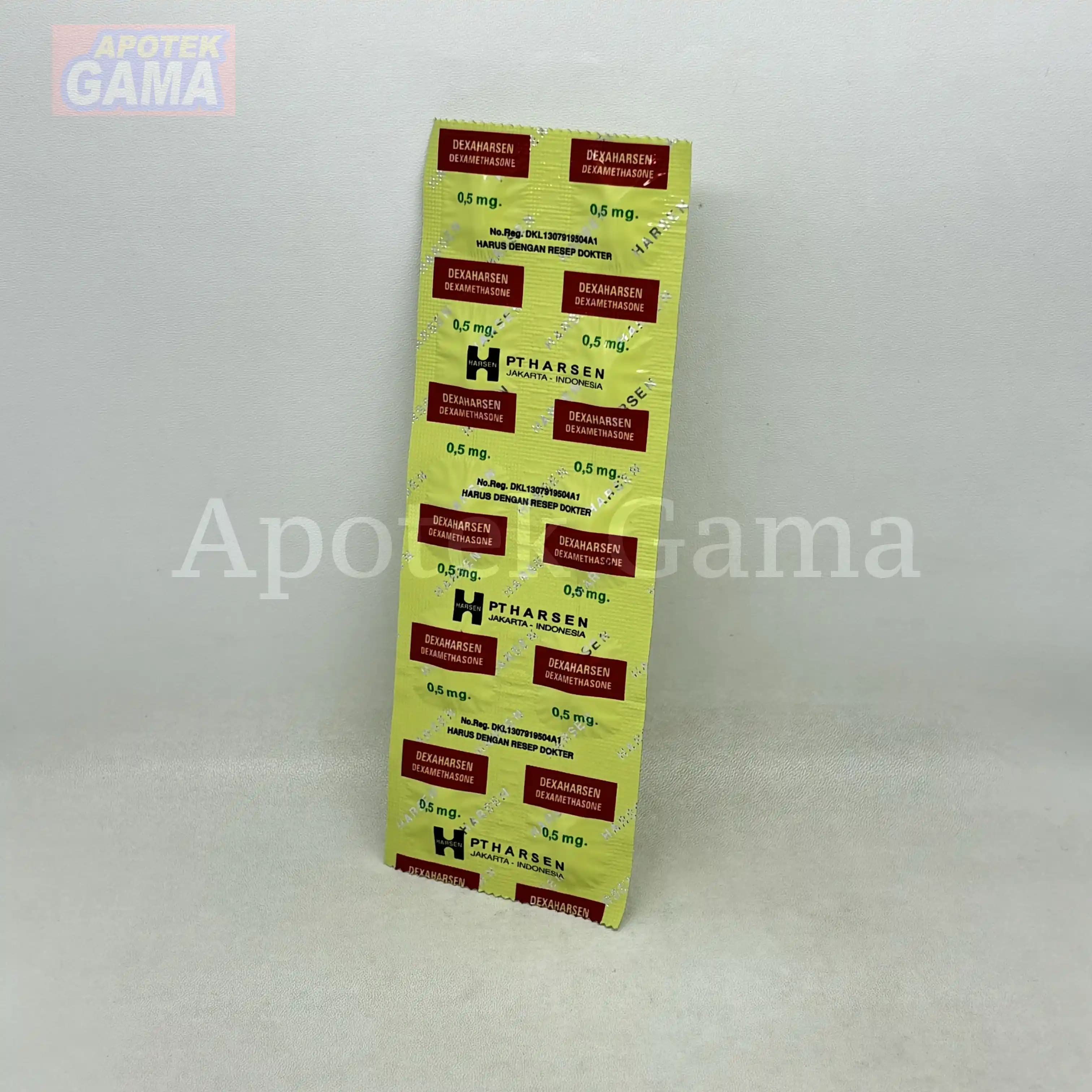 DEXAMETHASONE 0.5 MG STRIP 3