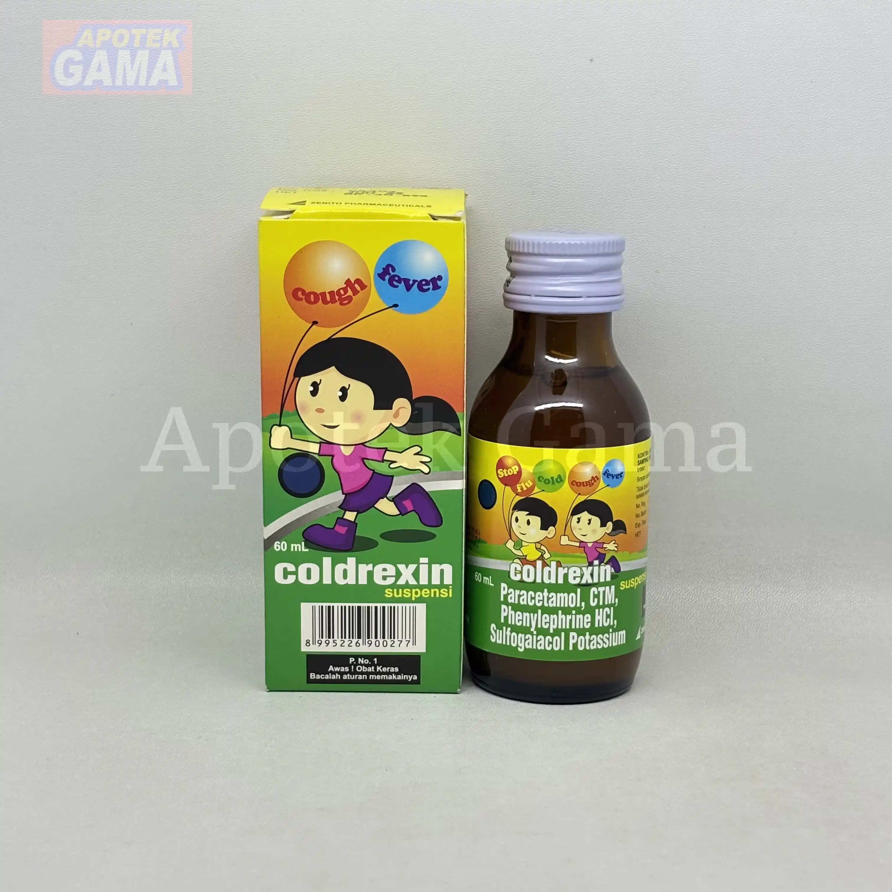 COLDREXIN PILEK & DEMAM 60 ML 4