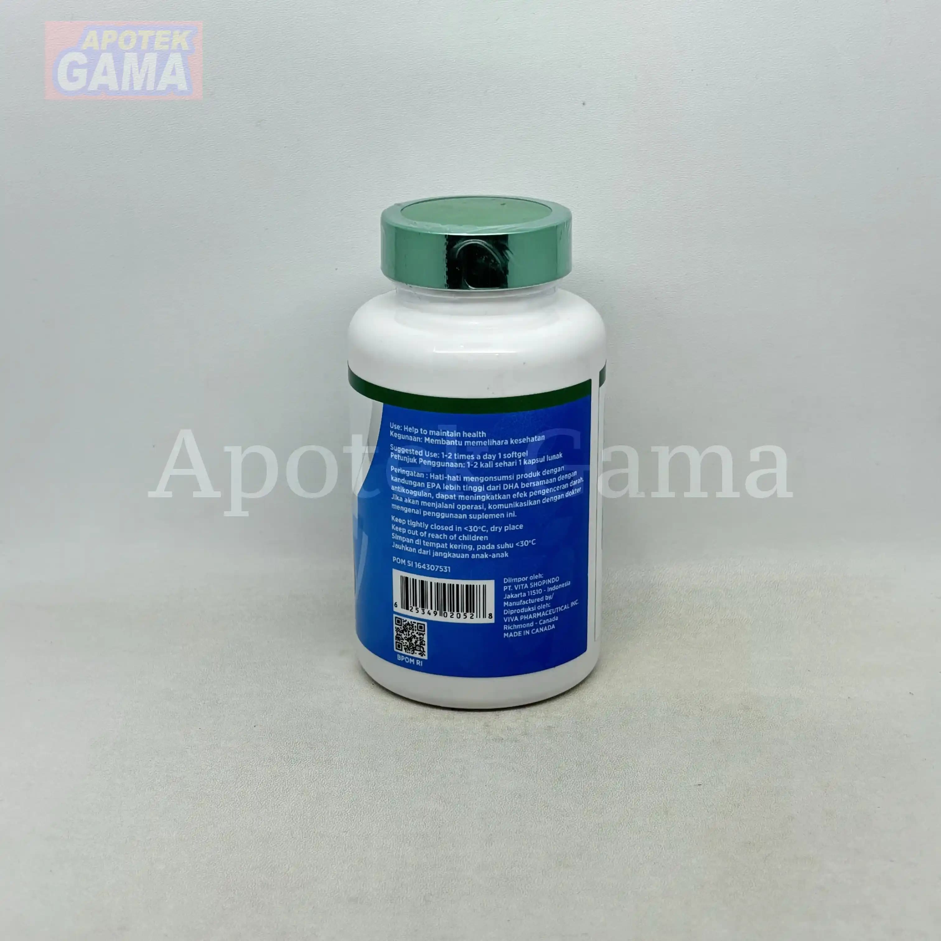 NUTRIWELL OMEGA 3 FISH OIL 60 SOFTGELS 4