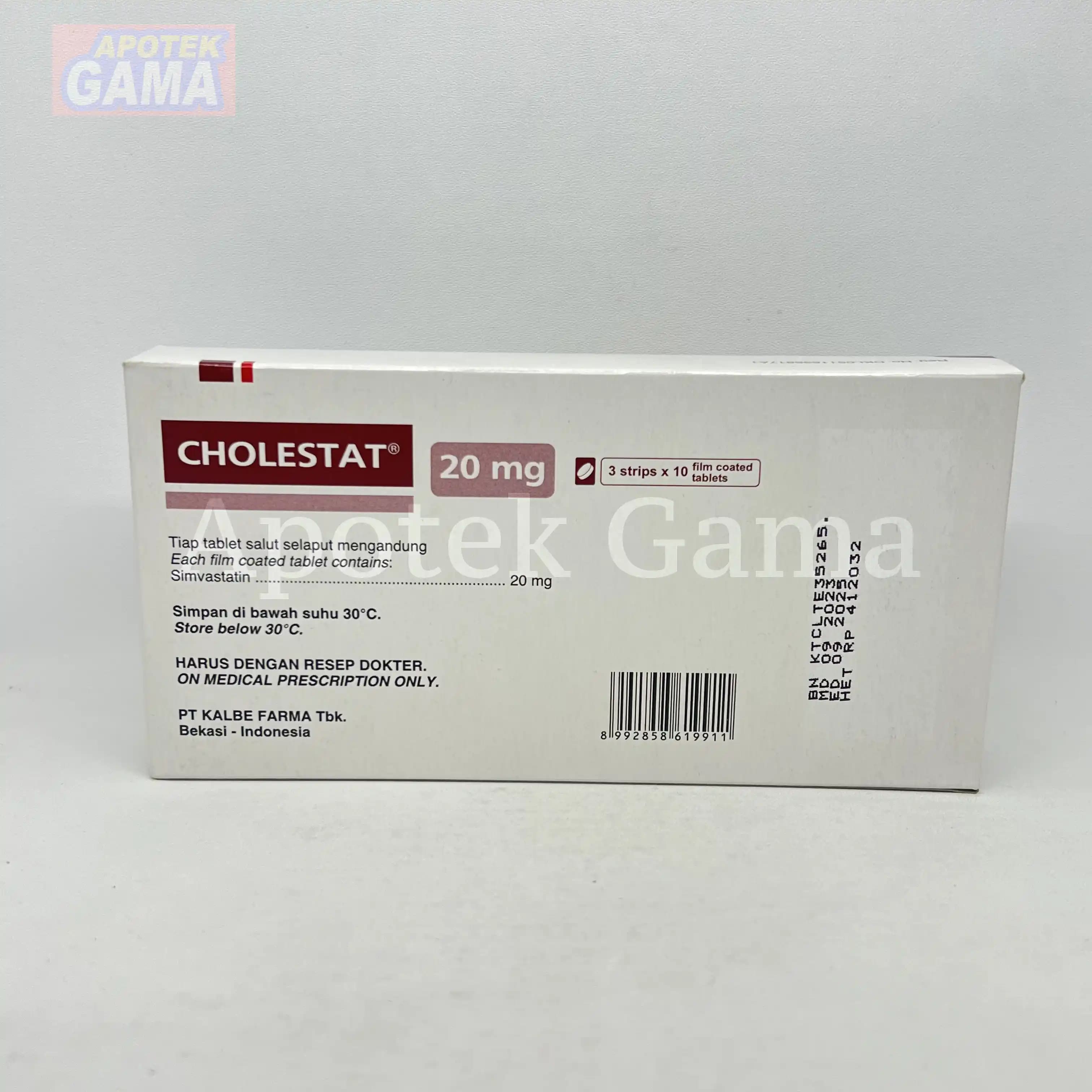 CHOLESTAT TAB 20  5