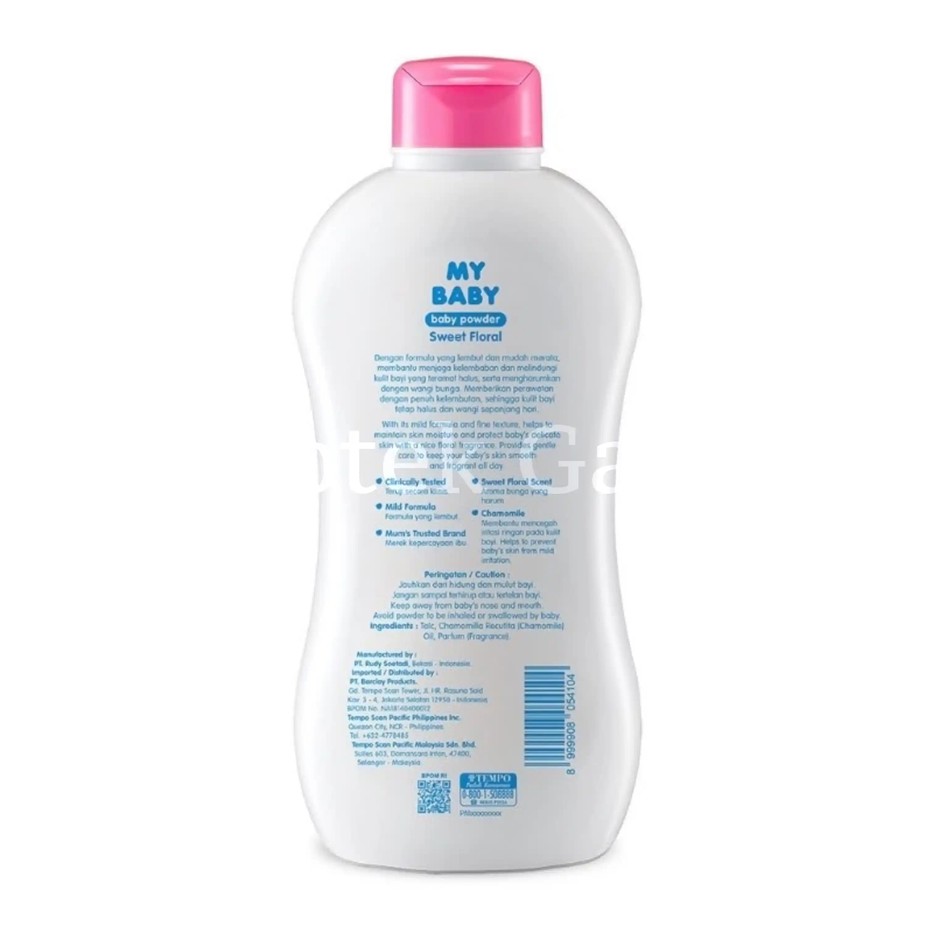 MY BABY POWDER SWEET FLORAL 500 GR