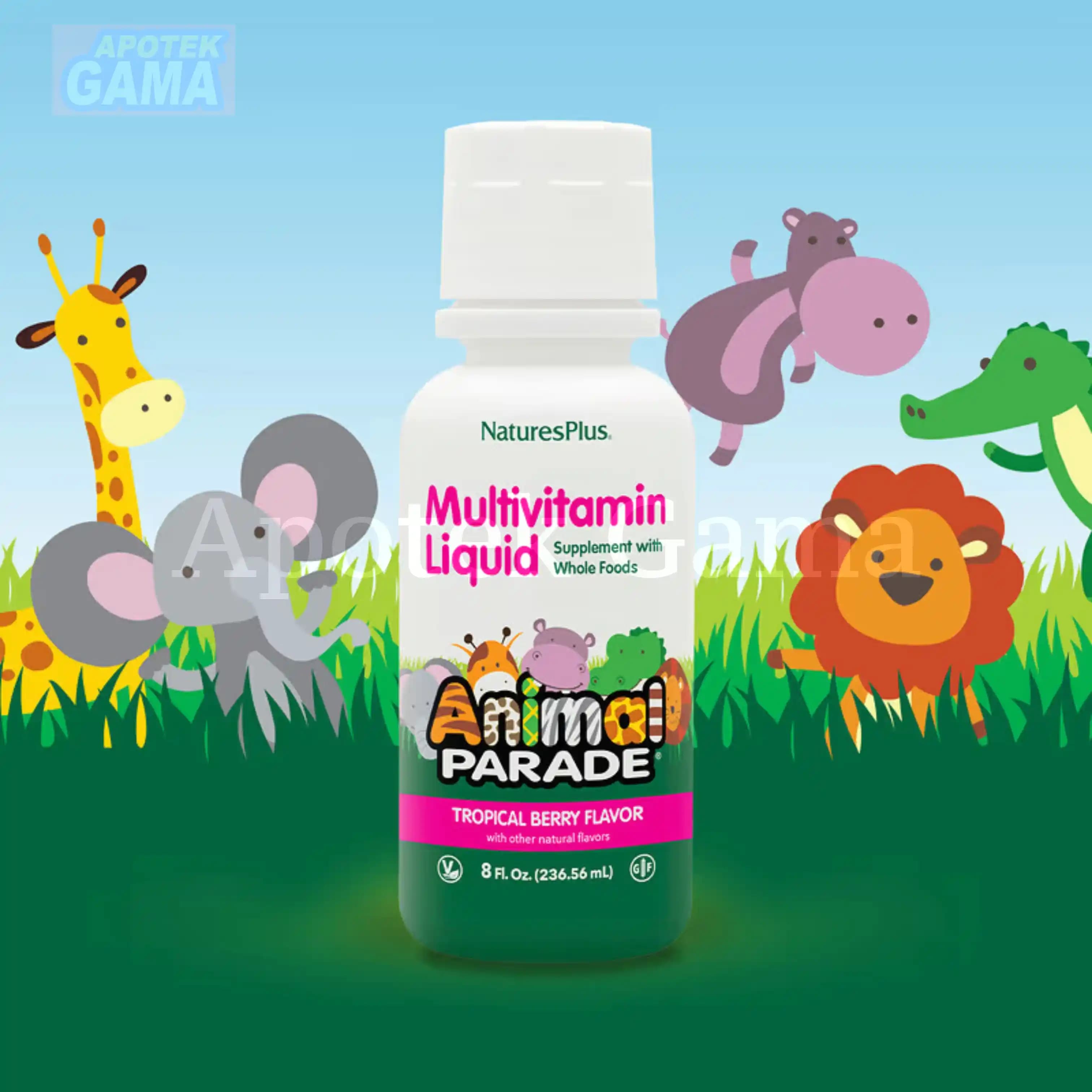 NATURES PLUS ANIMAL PARADE LIQUID 56ML  3