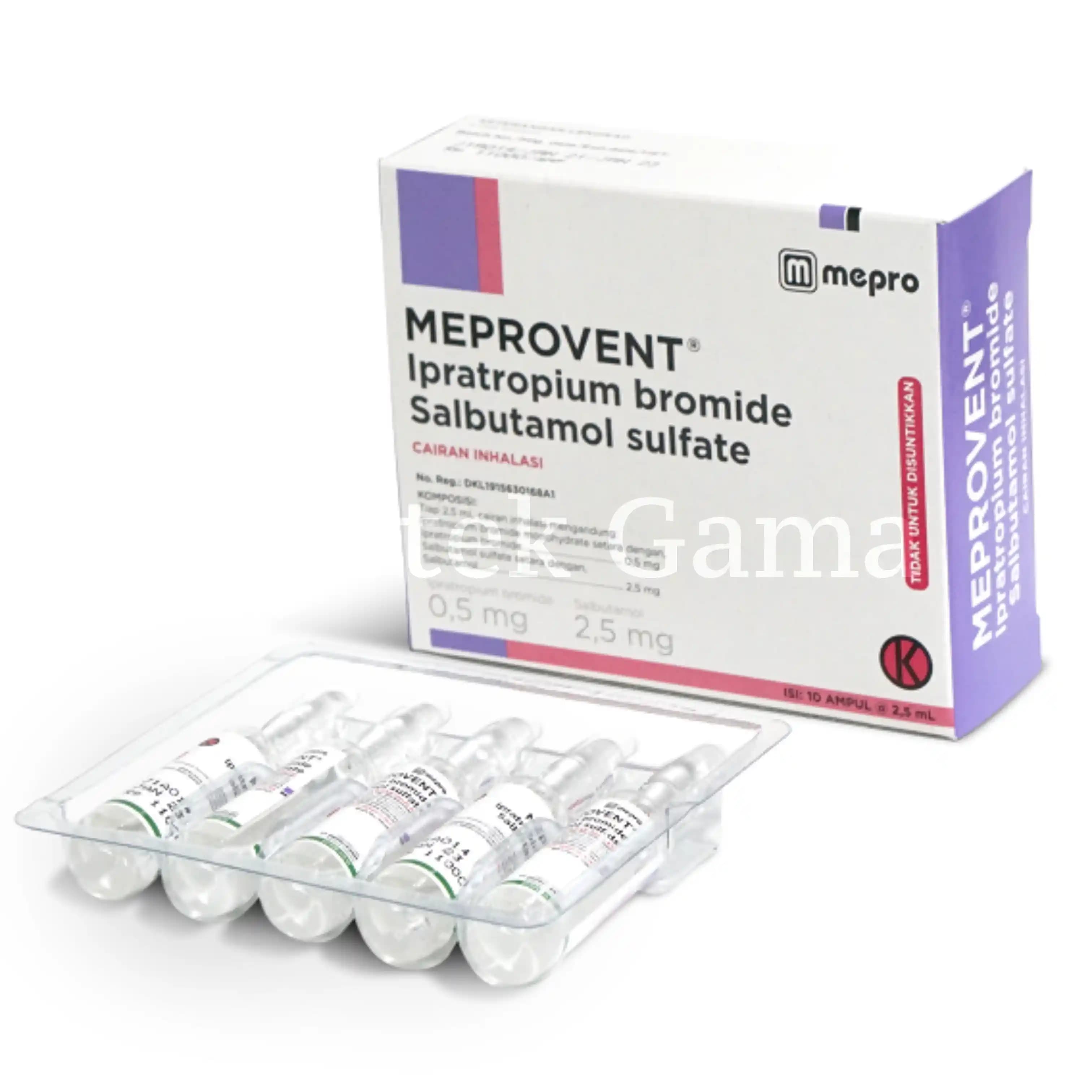 MEPROVENT CAIRAN INHALASI