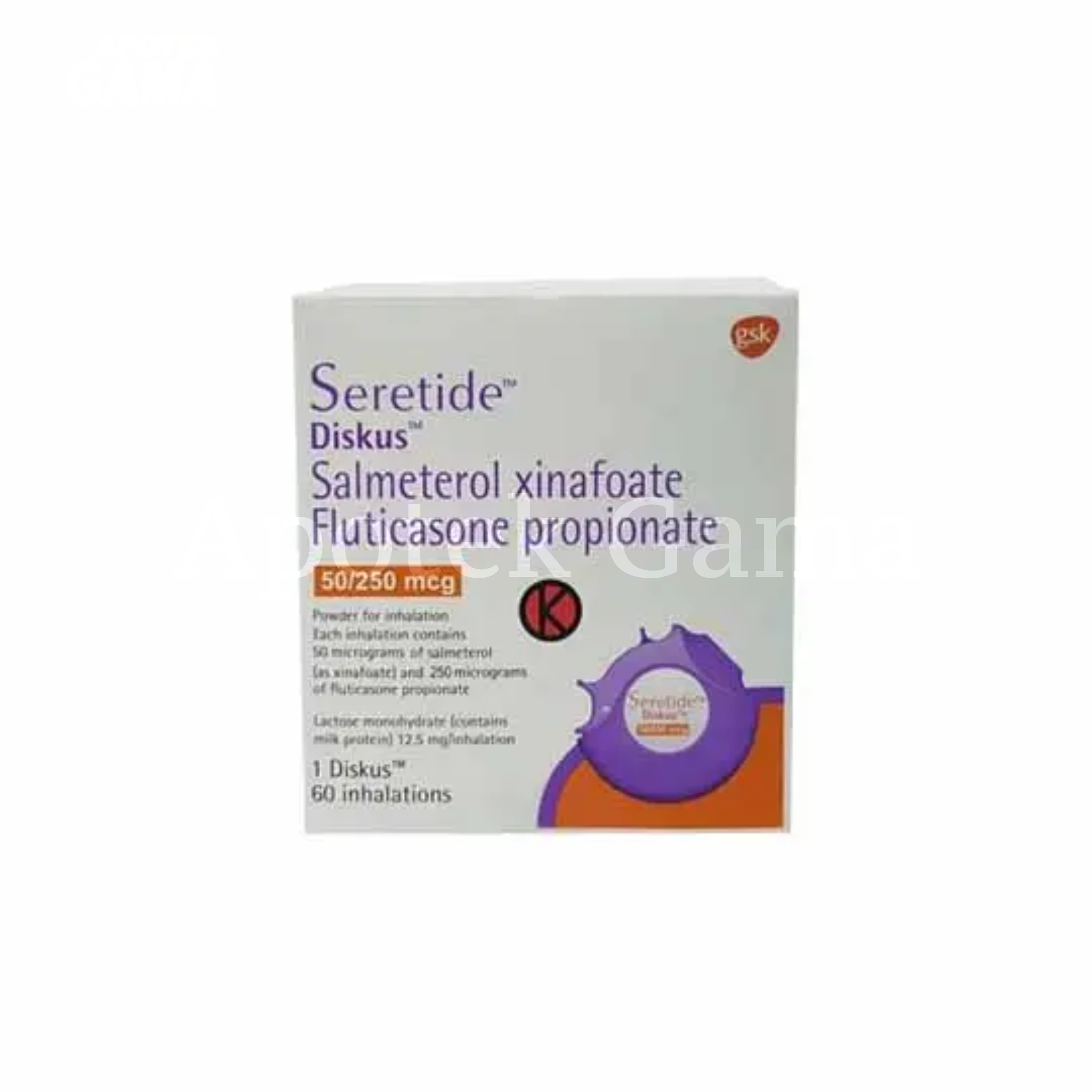 SERETIDE DISKUS 50/250 MCG