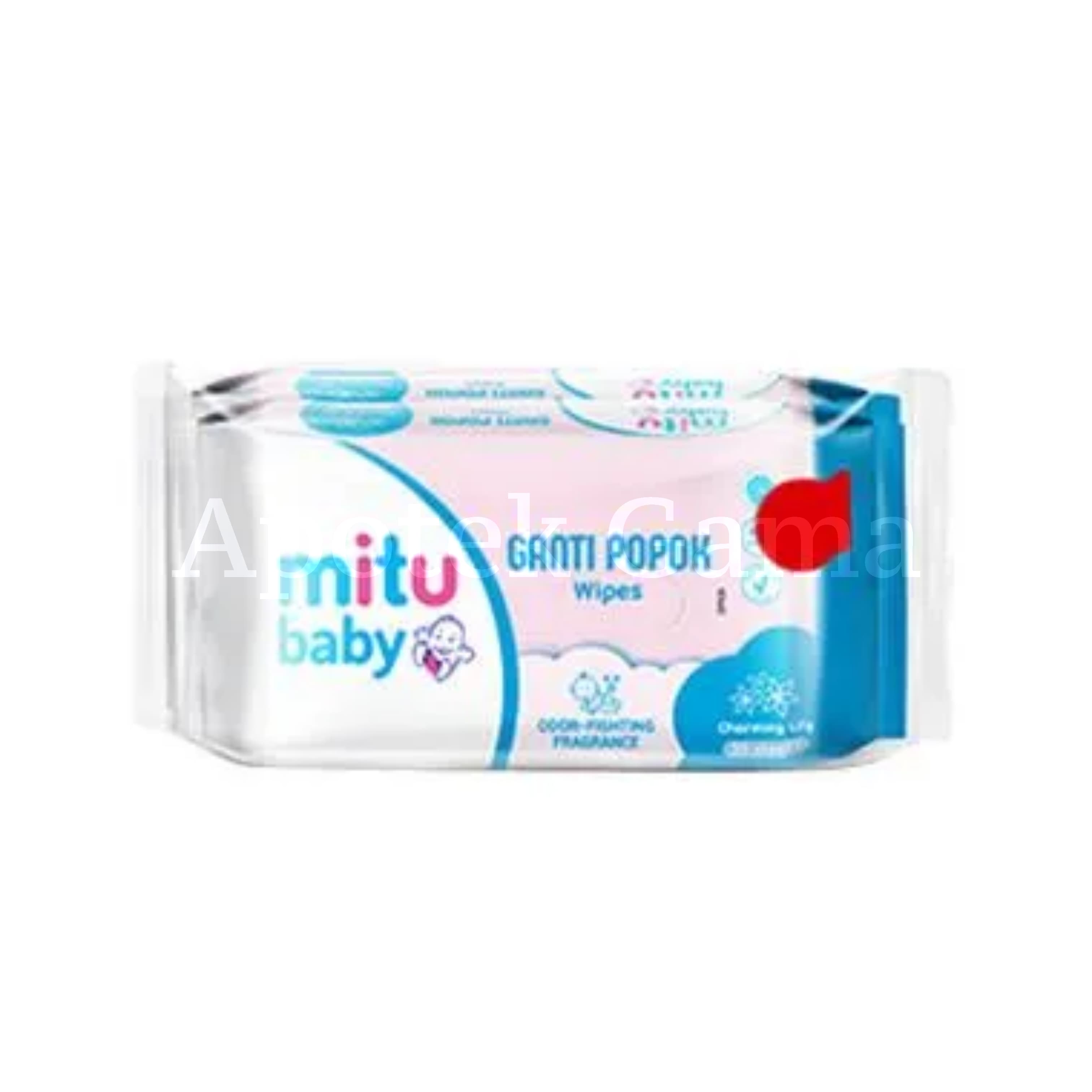 MITU BABY WIPES GPP BLUE LILY 50'S 2