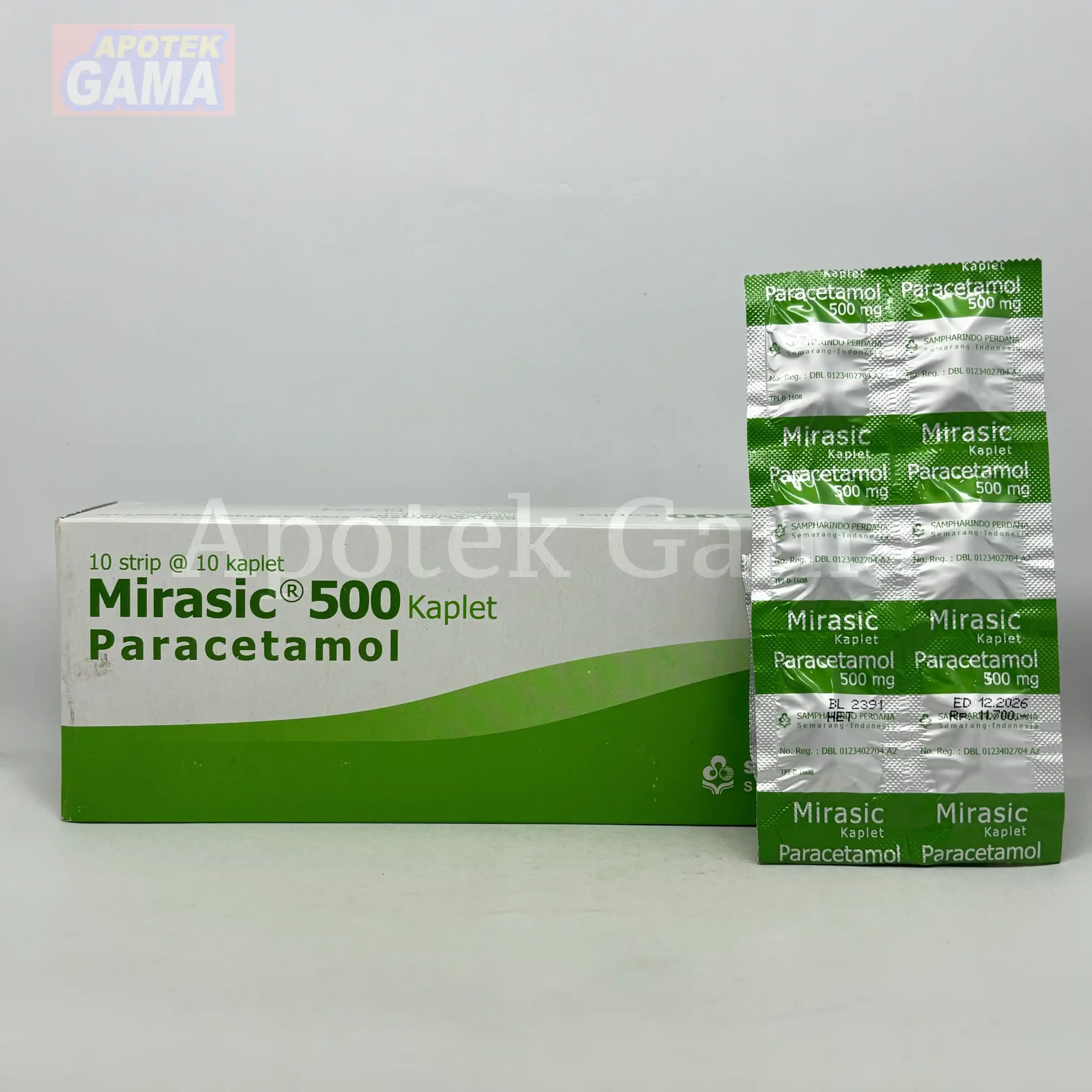 MIRASIC 500 MG TAB 5