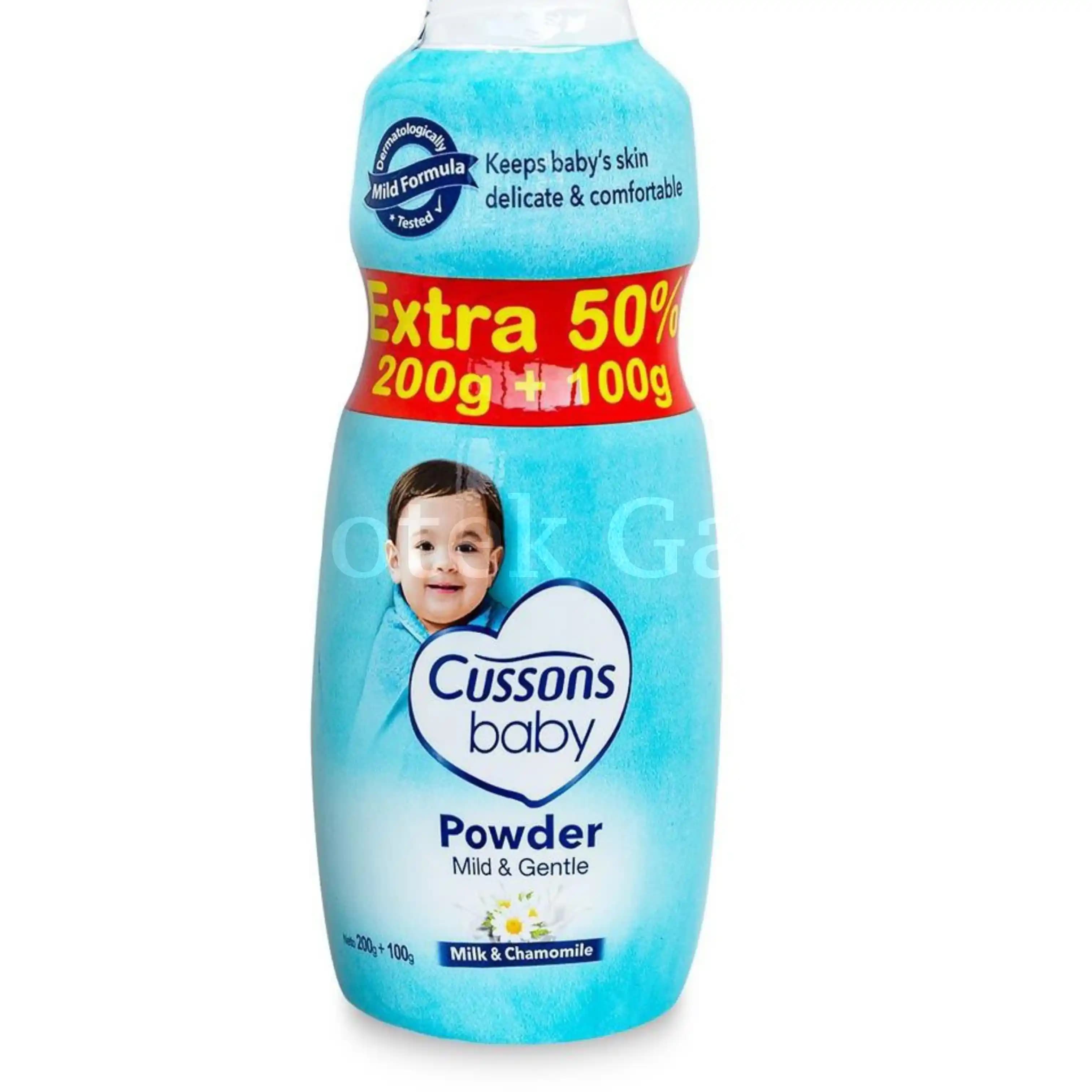 CUSSONS BABY POWDER MILD & GENTLE 200 GR