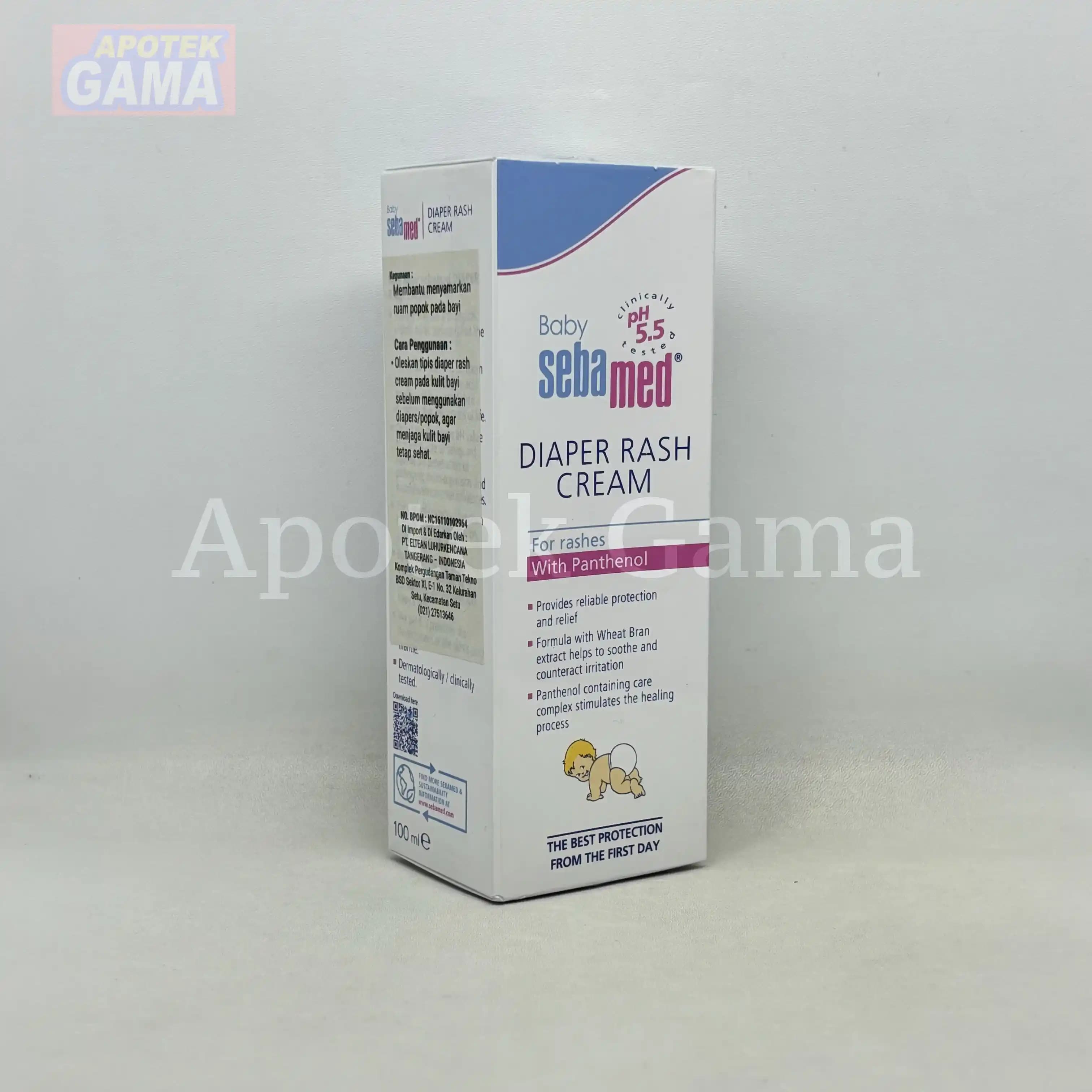 SEBAMED DIAPER RASH CREAM 100 ML 4