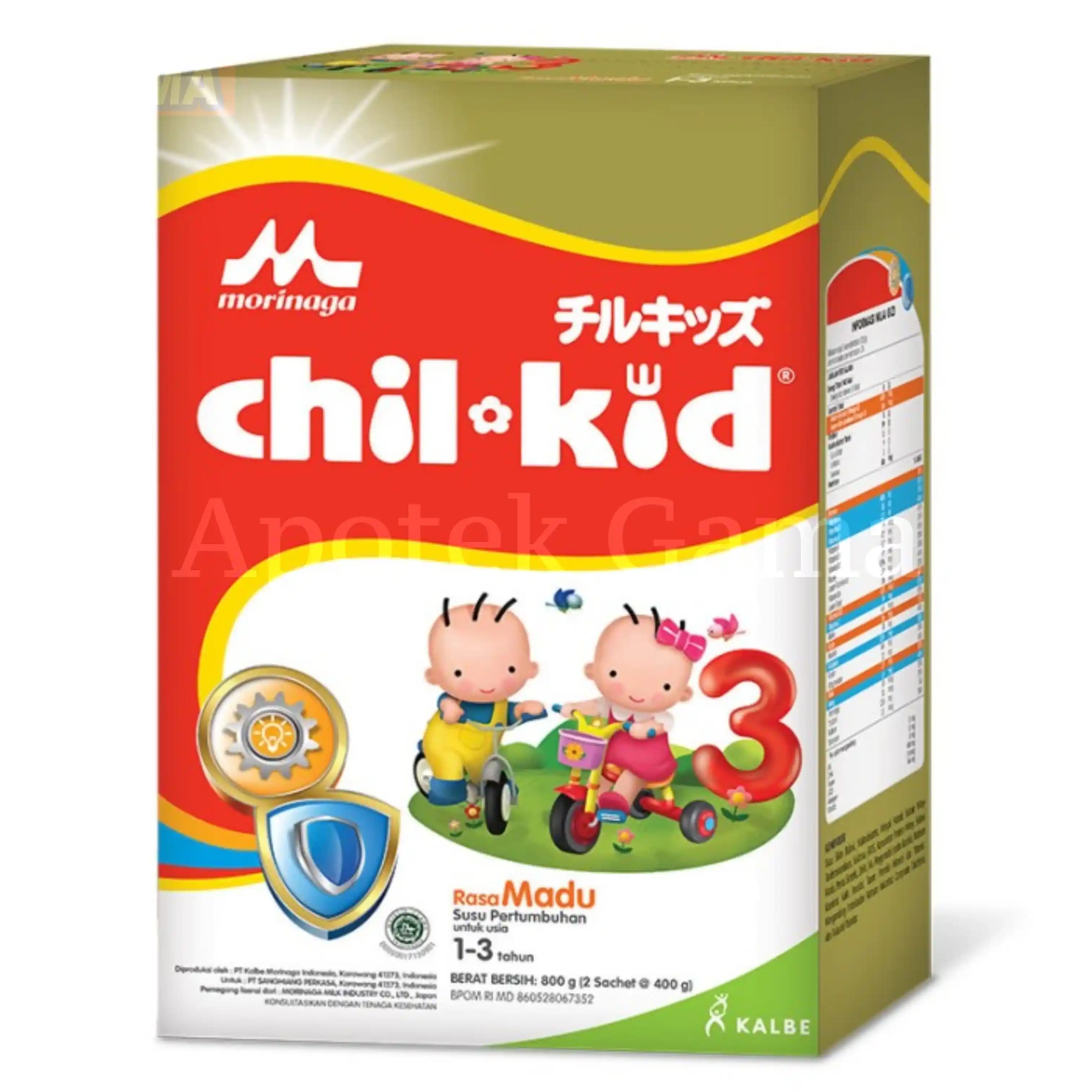 MORINAGA CHIL KID GOLD MADU 2X400 GR