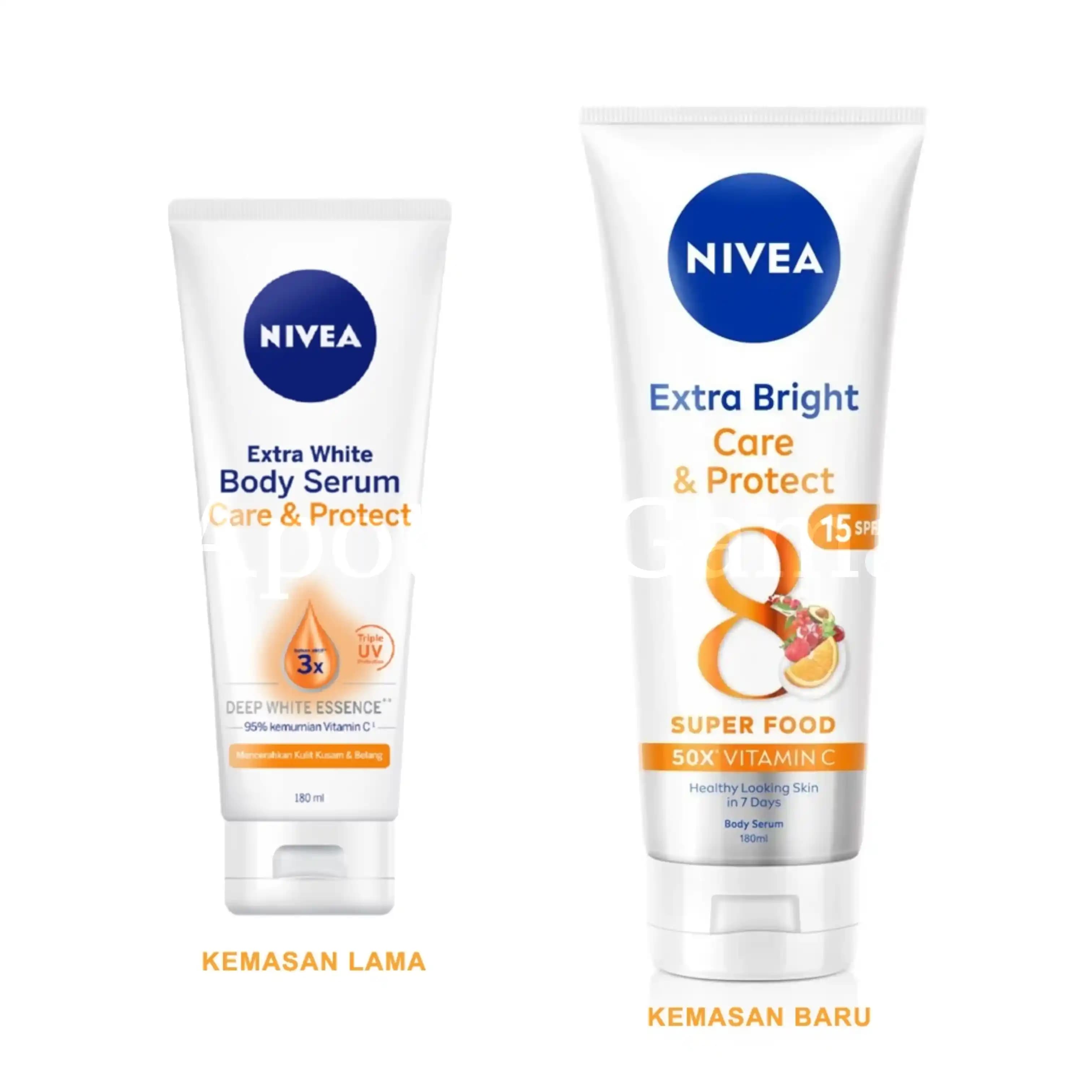 NIVEA BODY CARE & PROTECT SERUM 180ML