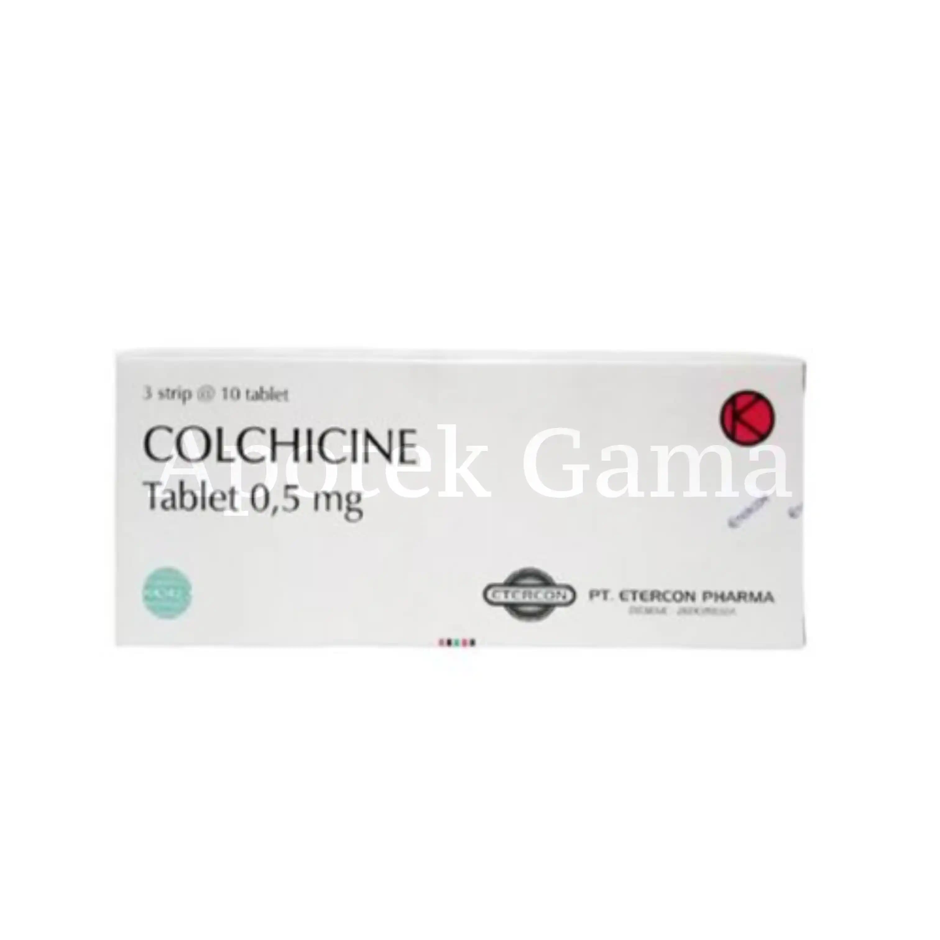 COLCHICINE 0.5MG TABLET