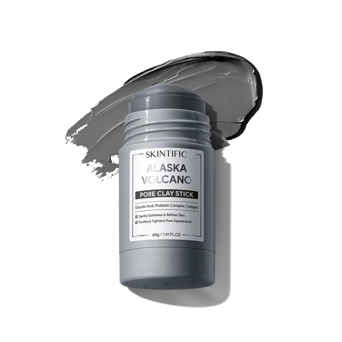 SKINTIFIC ALASKA VOLCANO PORE CLAY STICK 40GR 3