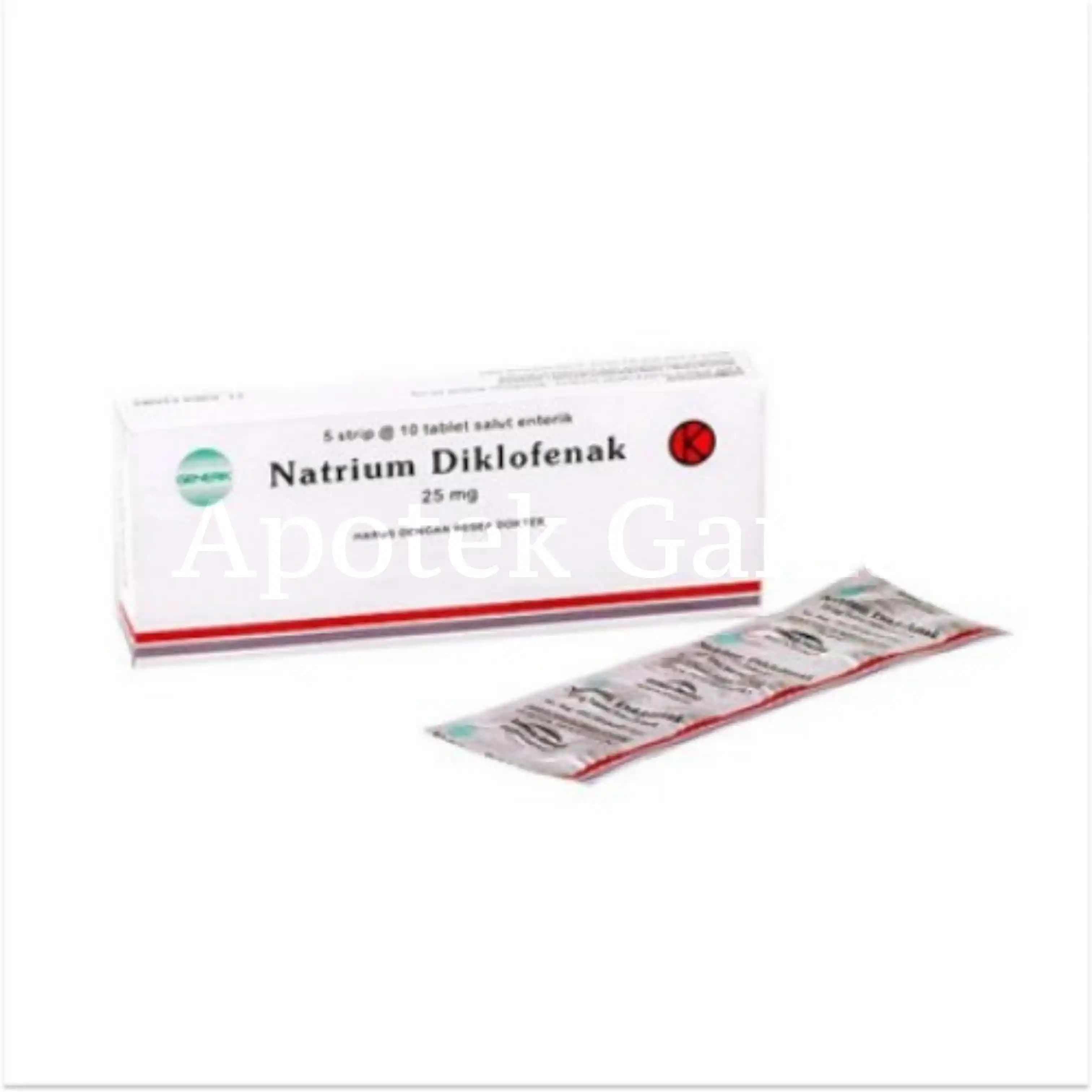 NATRIUM DIKLOFNAK TAB 25 (GEN)