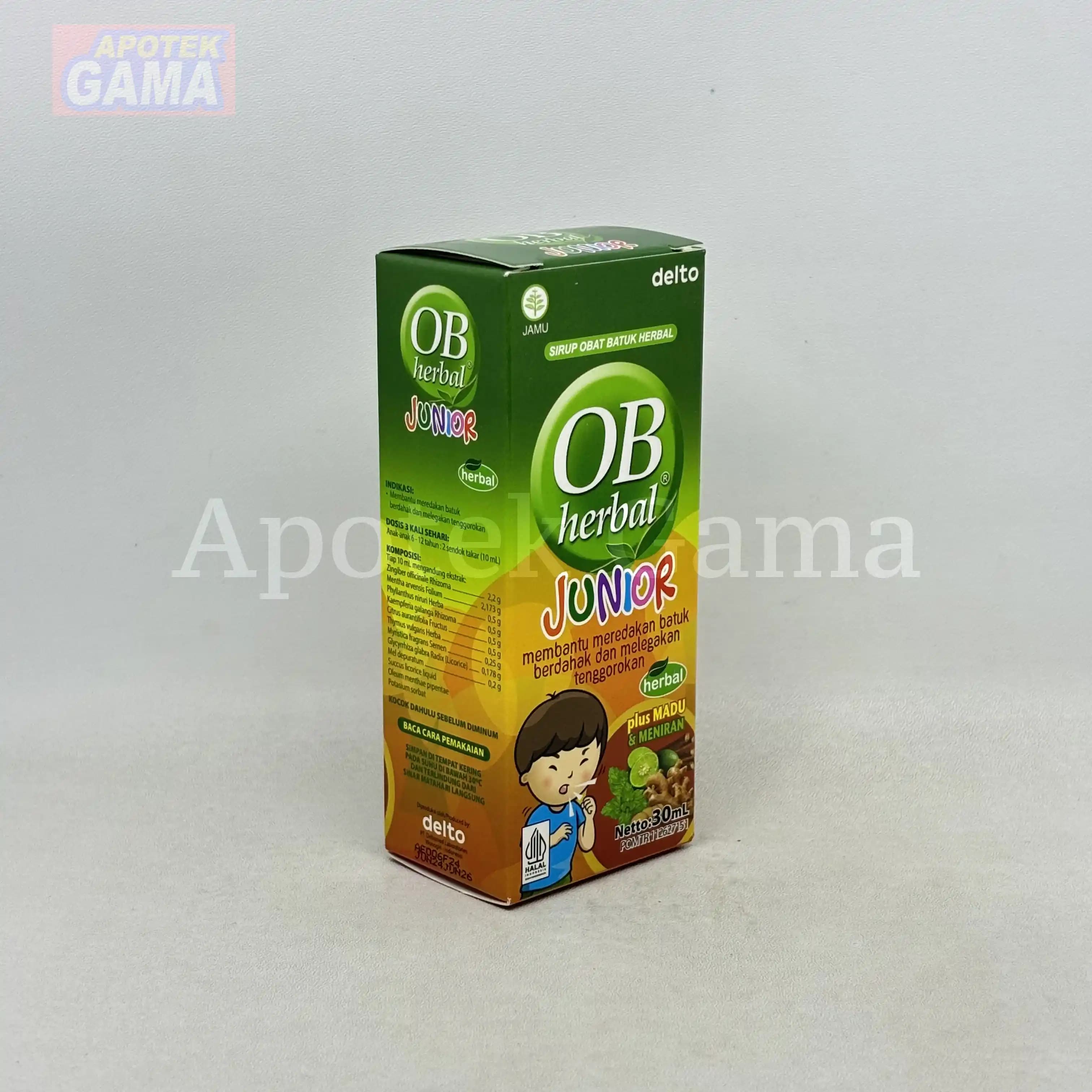 OB HERBAL JUNIOR 30 ML 3