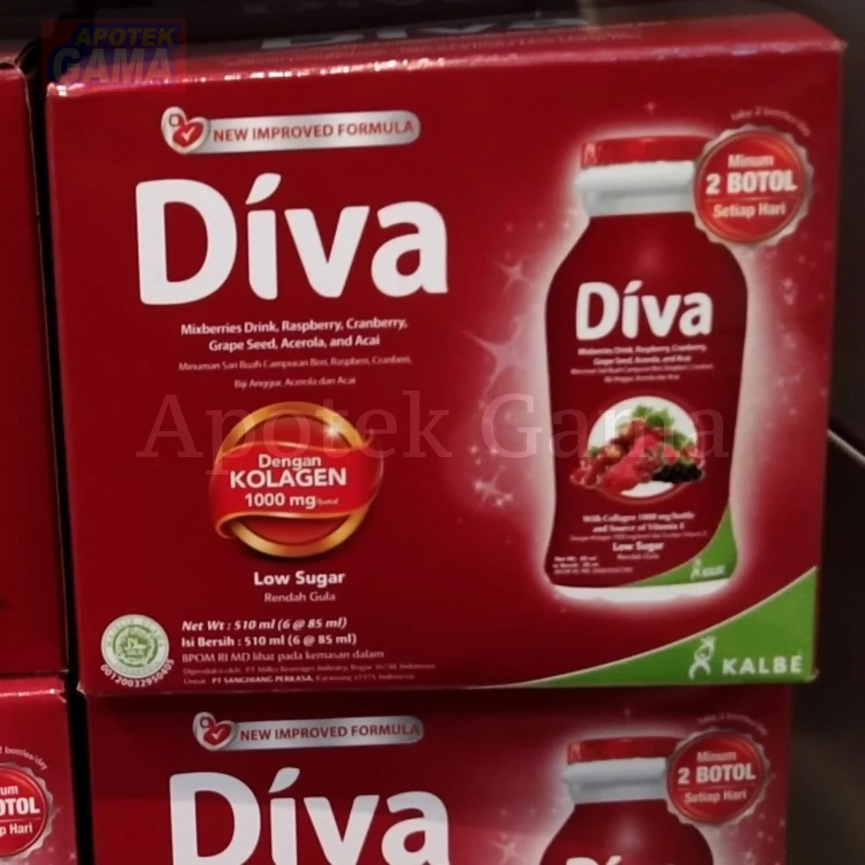 DIVA LOW SUGAR MIXED BERRIES 85ML