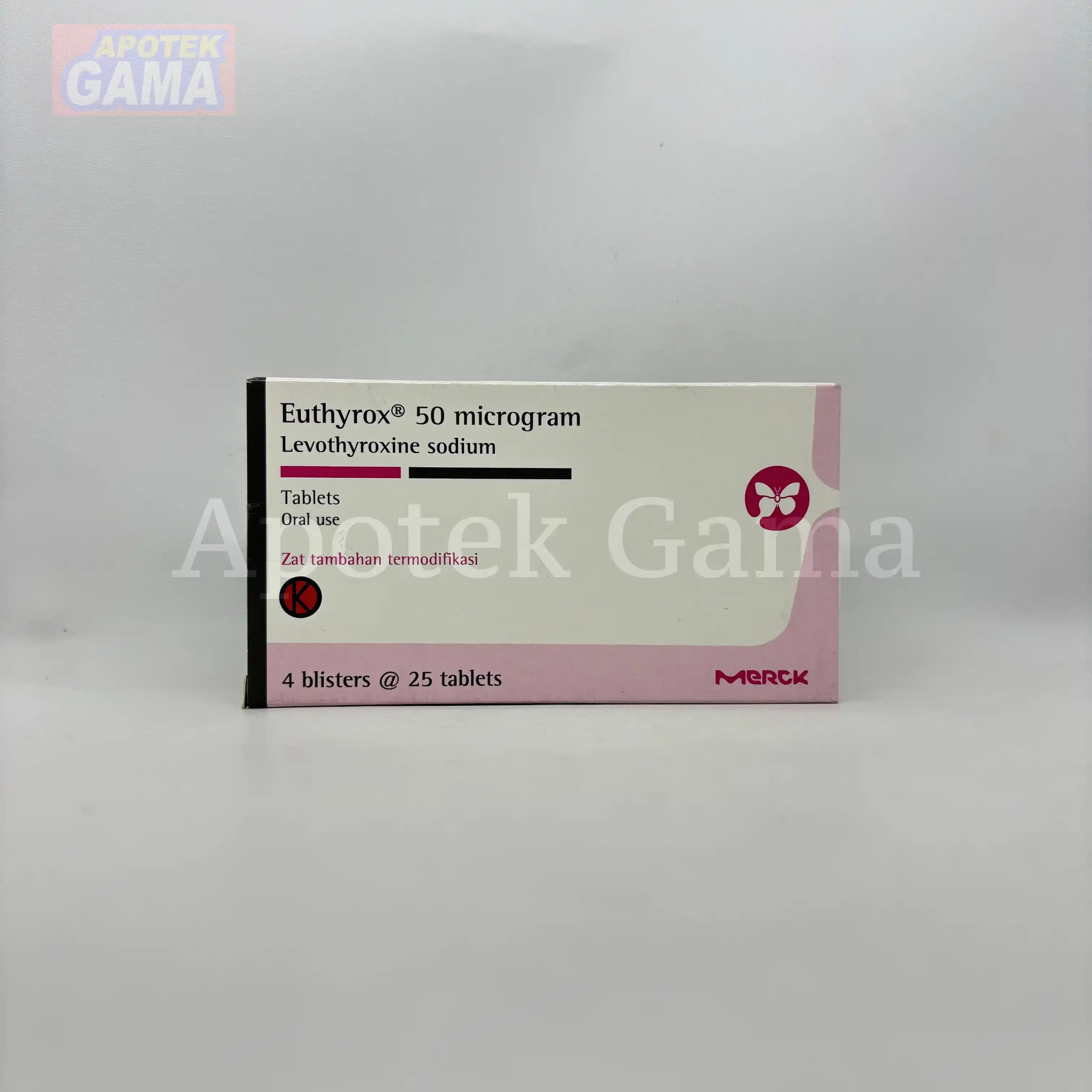 EUTHYROX 50 MG TAB 5
