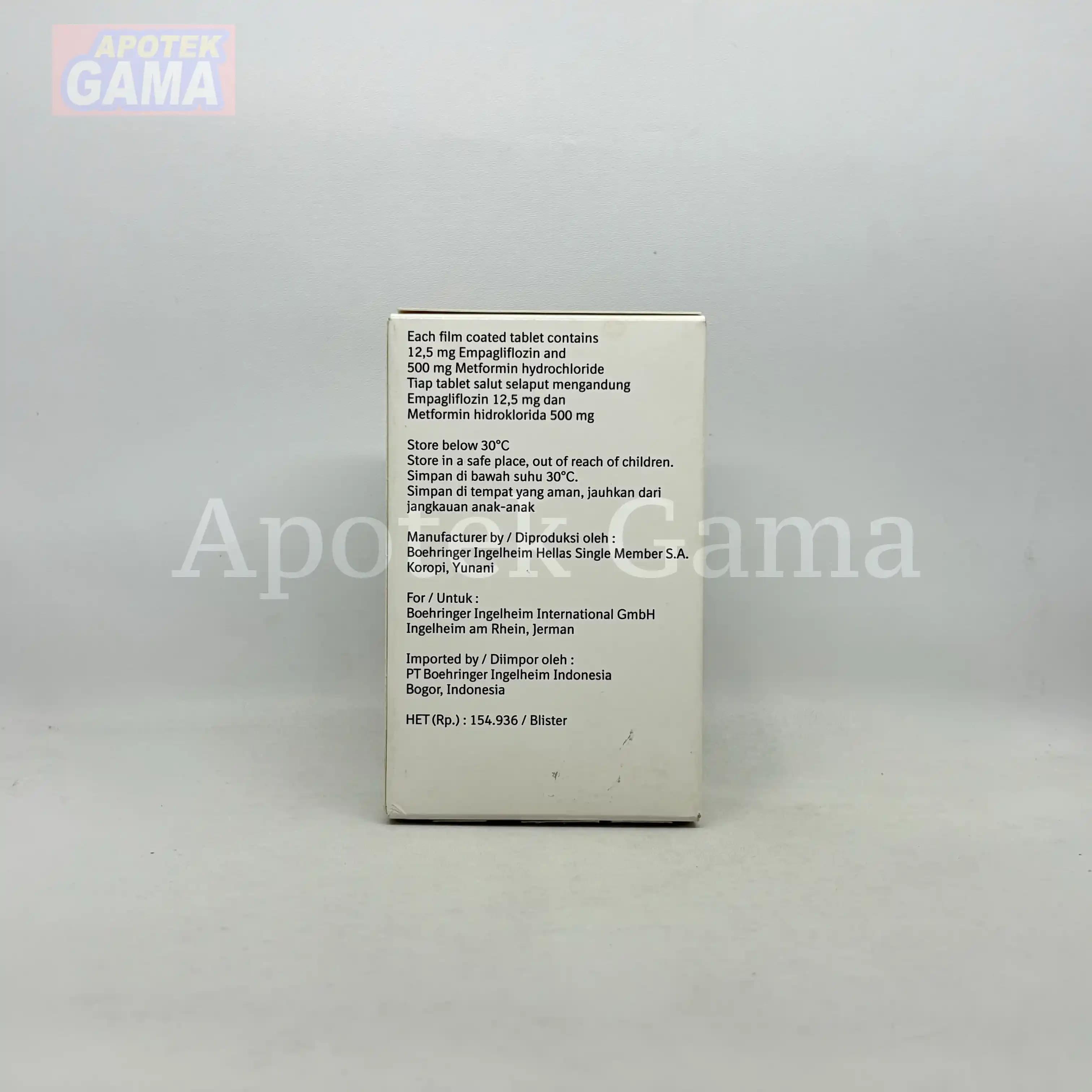 JARDIANCE DUO 12.5 /1000MG TABLET 3