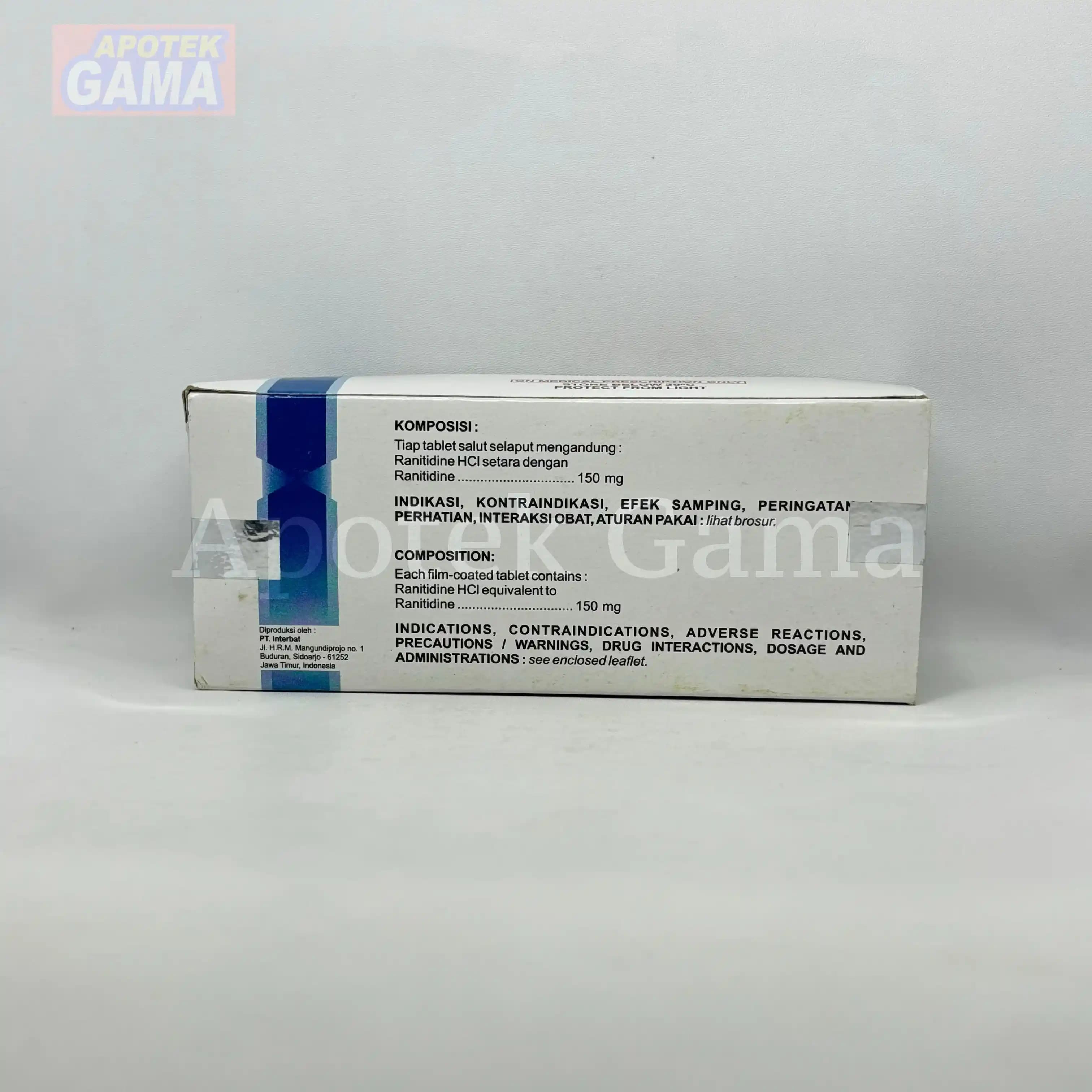 GASTRIDIN TAB/100