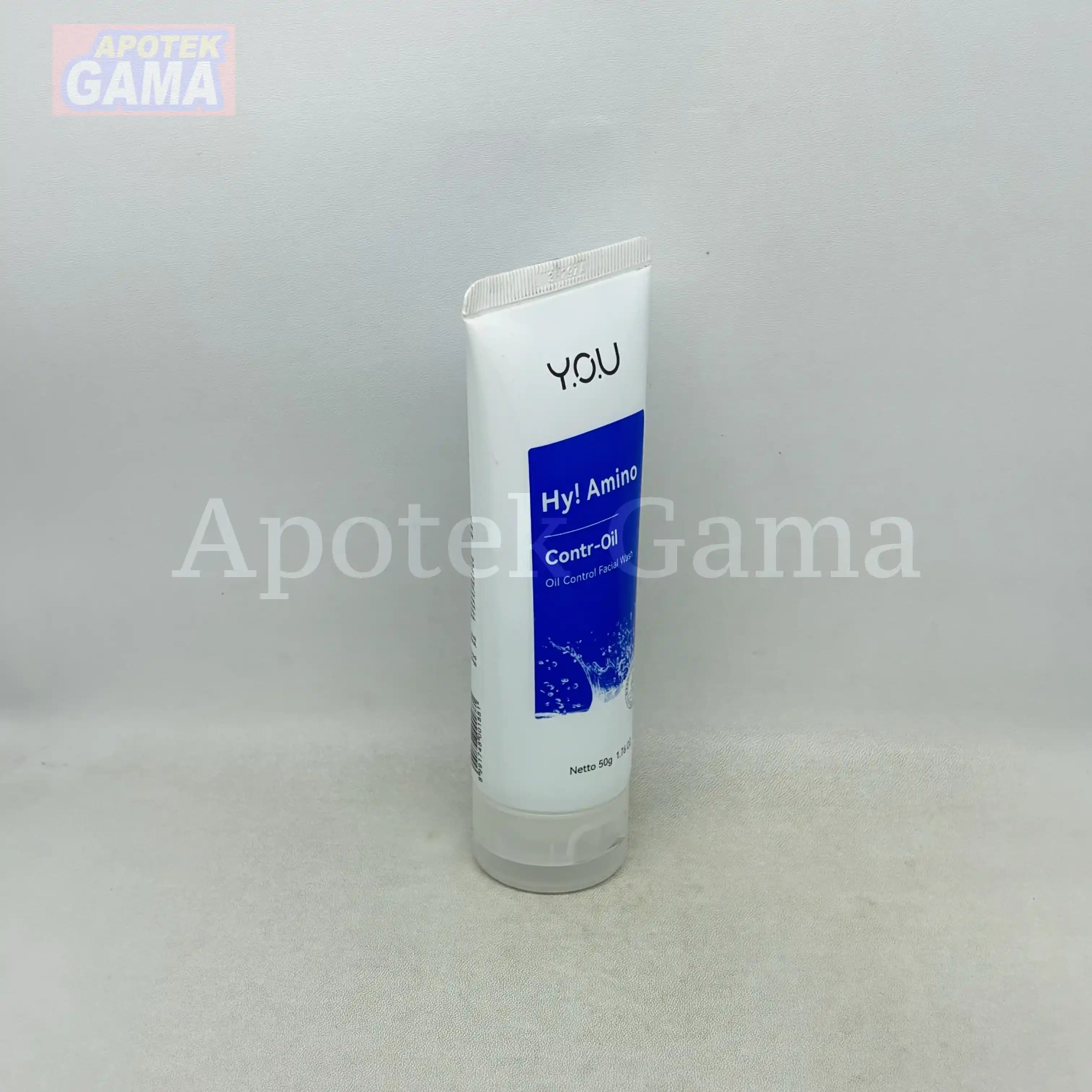 YOU HY AMINO CONTROL OIL FACIAL WASH 50 GR 2