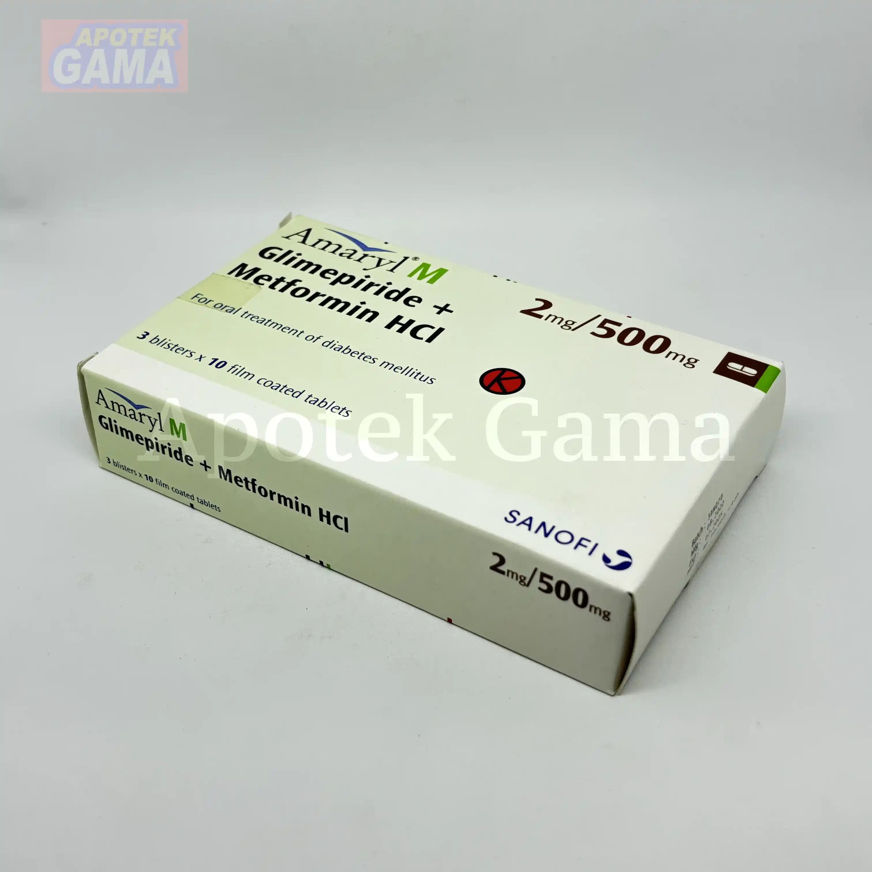 AMARYL M 2/500MG