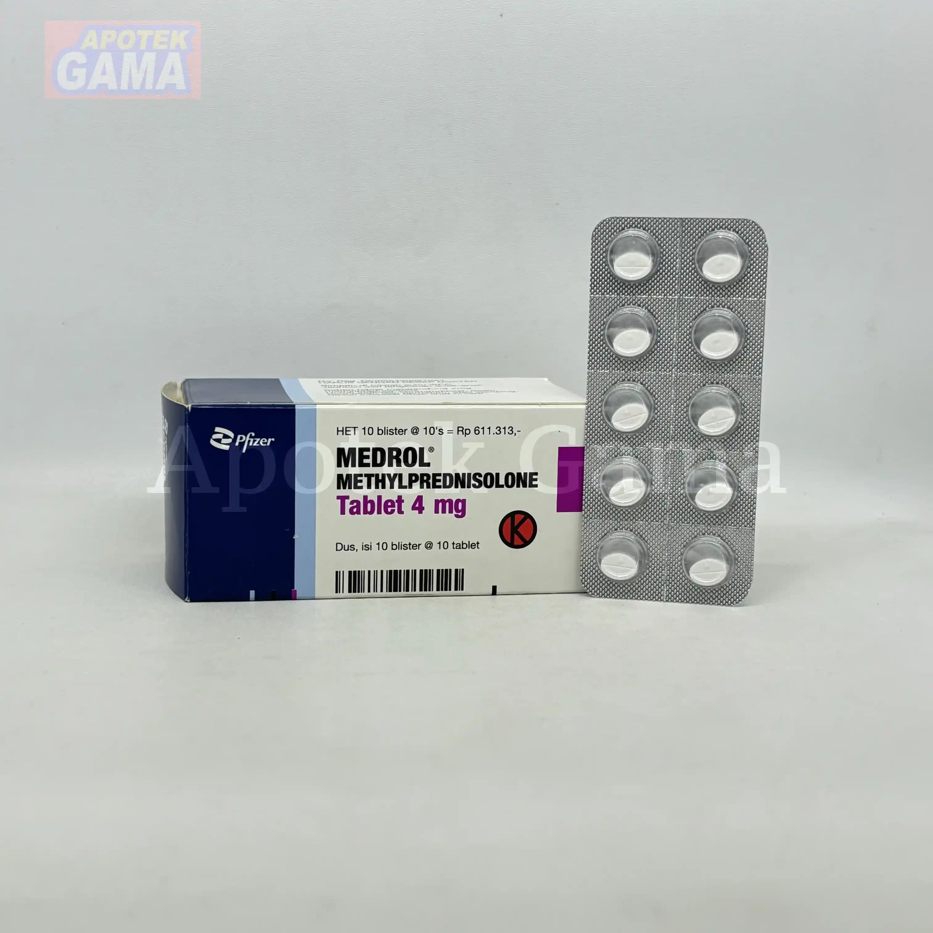 MEDROL 4 MG/100 TAB 3