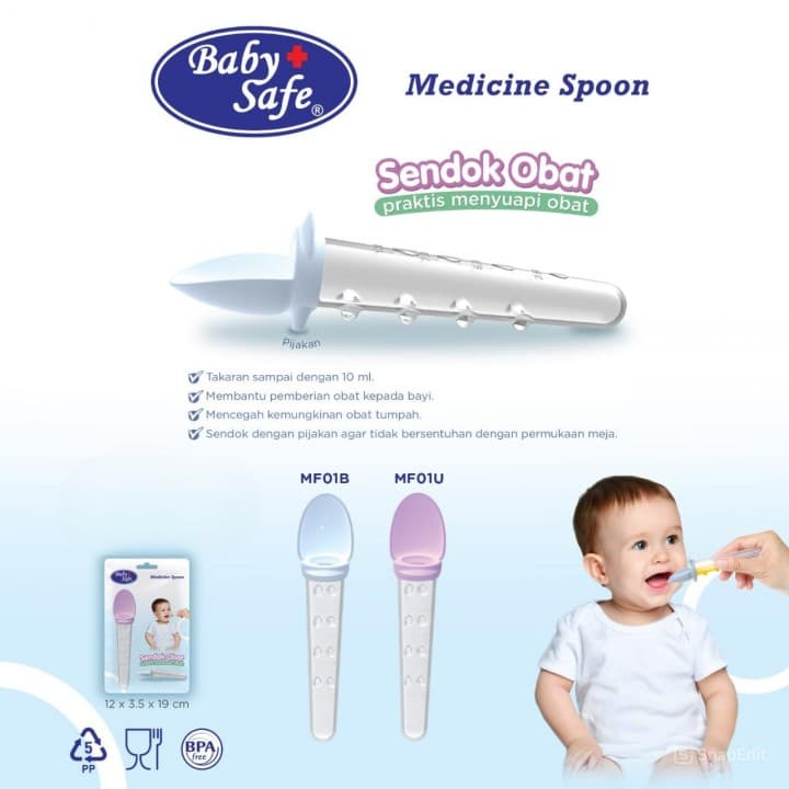 BABY SAFE SENDOK OBAT BAYI MF01B 2