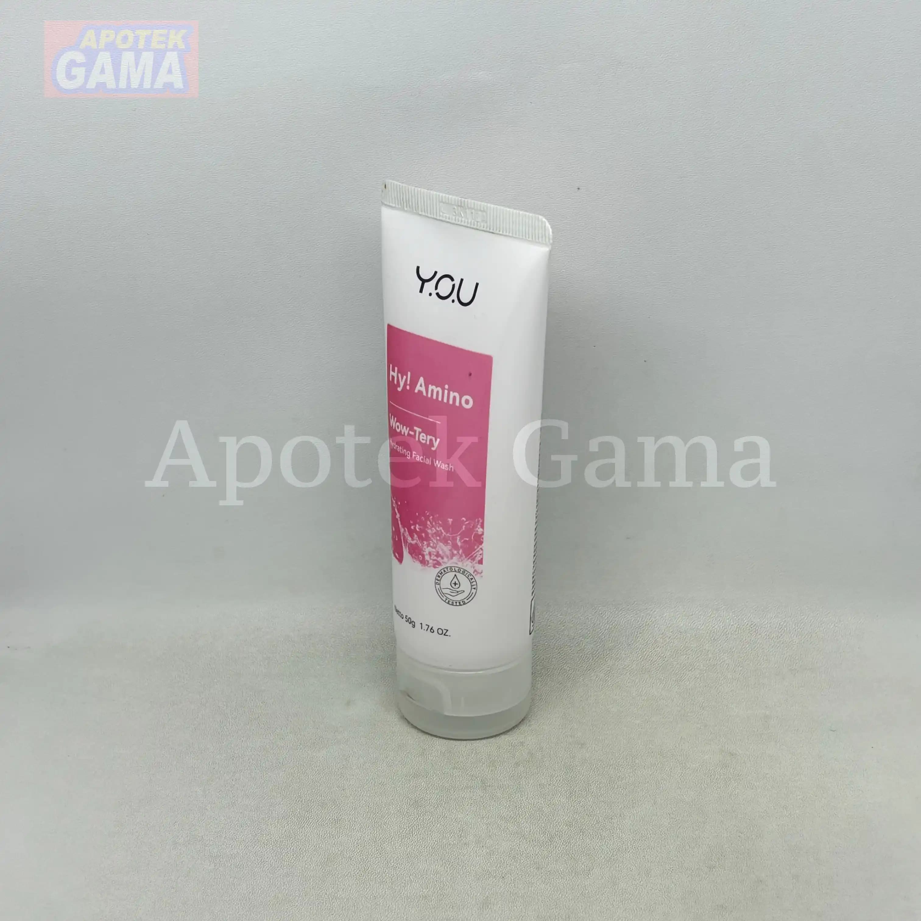 YOU HY AMINO WOW TERY FACIAL WASH 50 GR 4