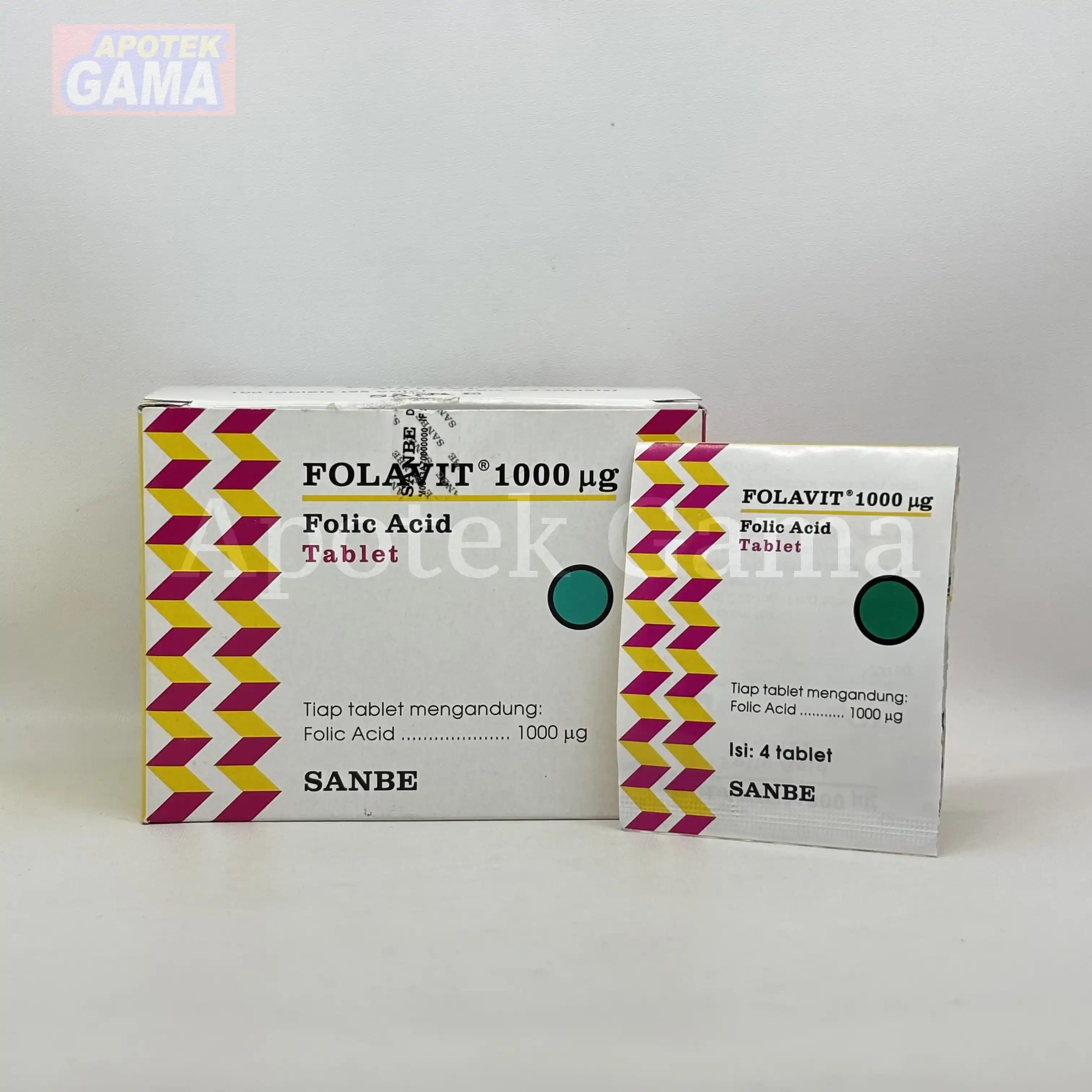 FOLAVIT TAB 1000