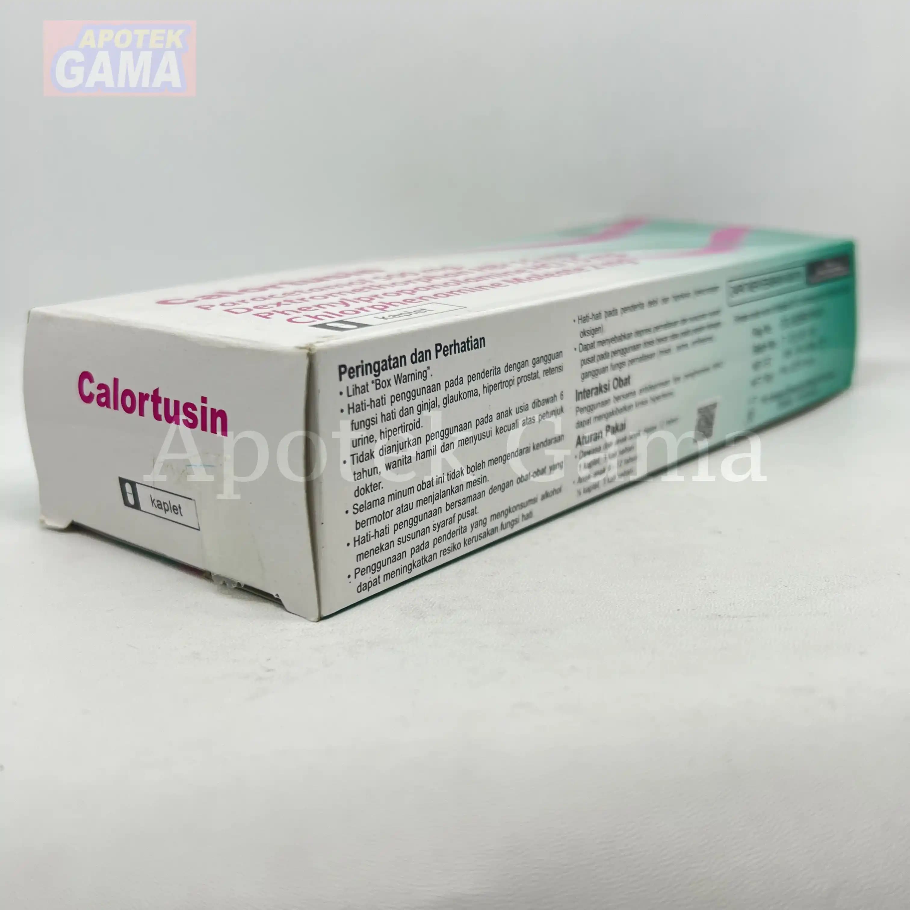CALORTUSIN TAB/100 4