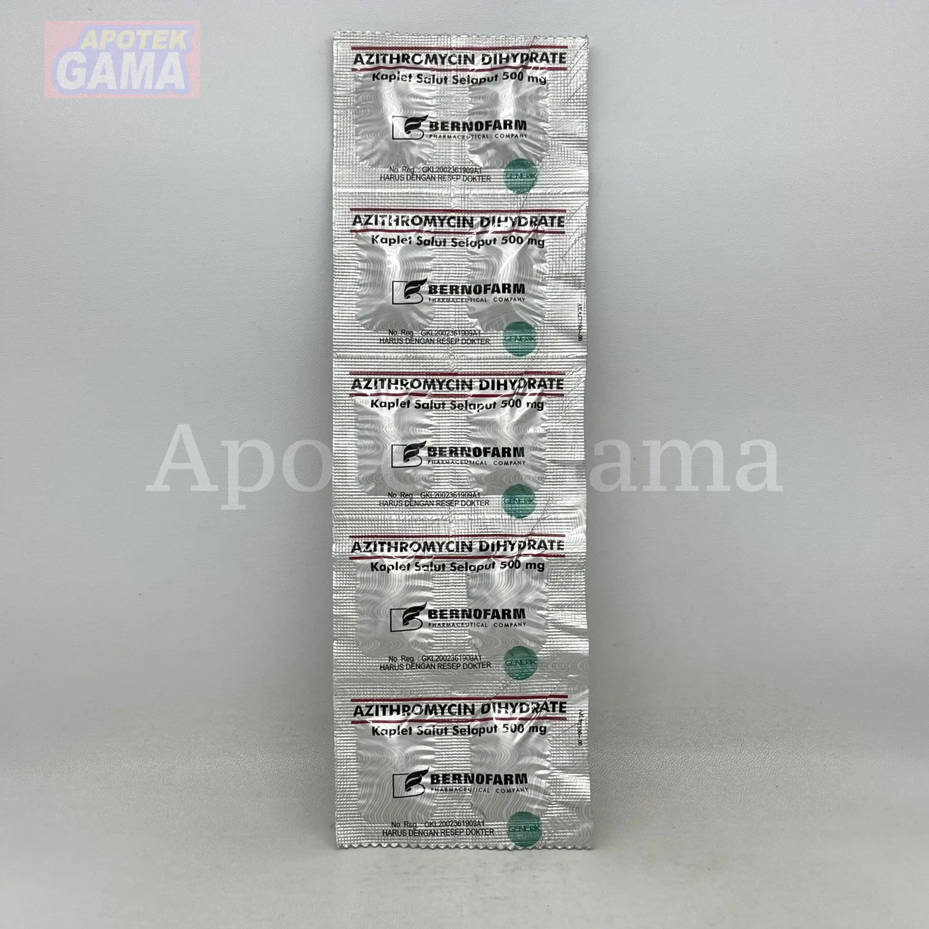 AZITHROMYCIN 500GR/10 TAB 3