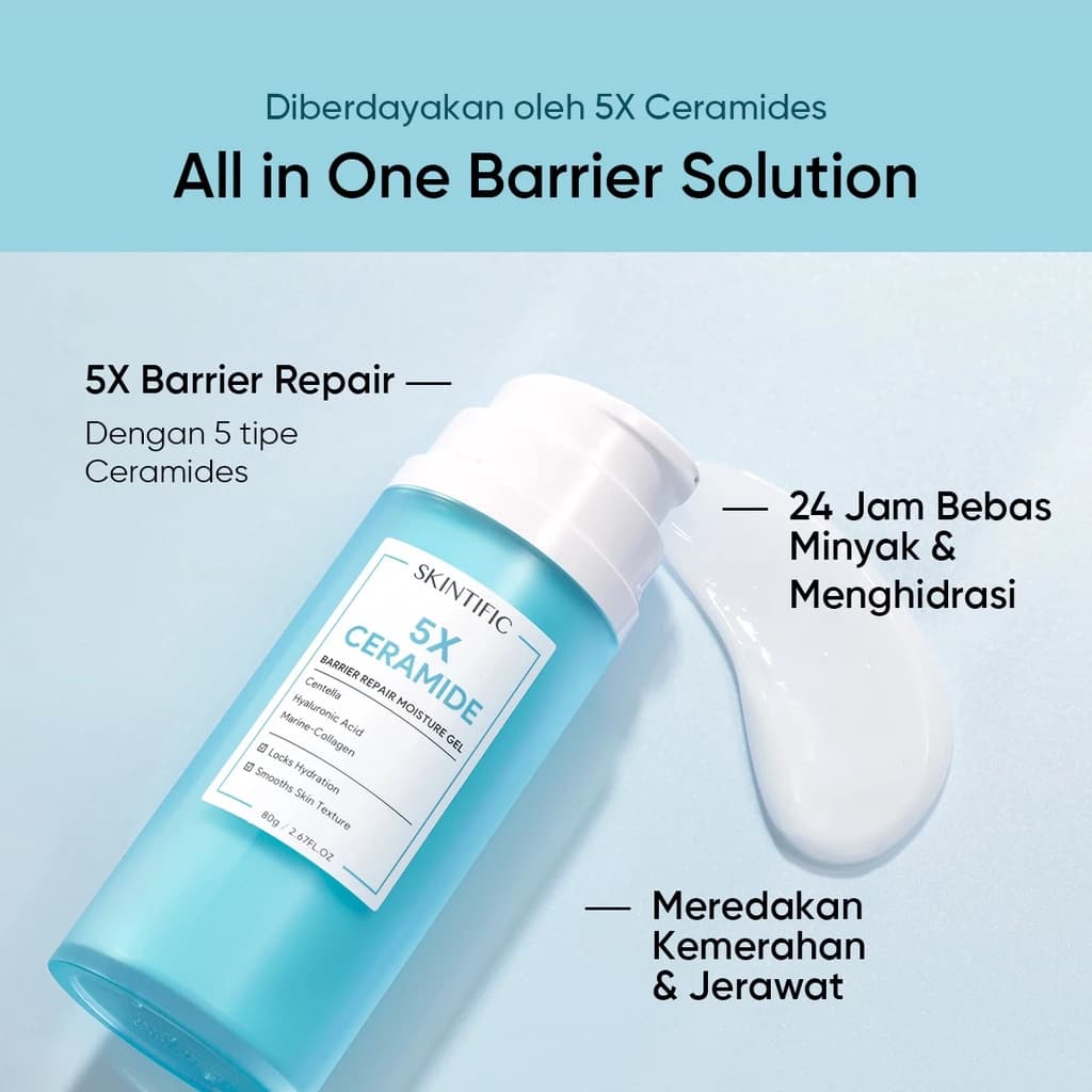 SKINTIFIC 5X CERAMIDE BARRIER MOISTURE GEL 80GR 3