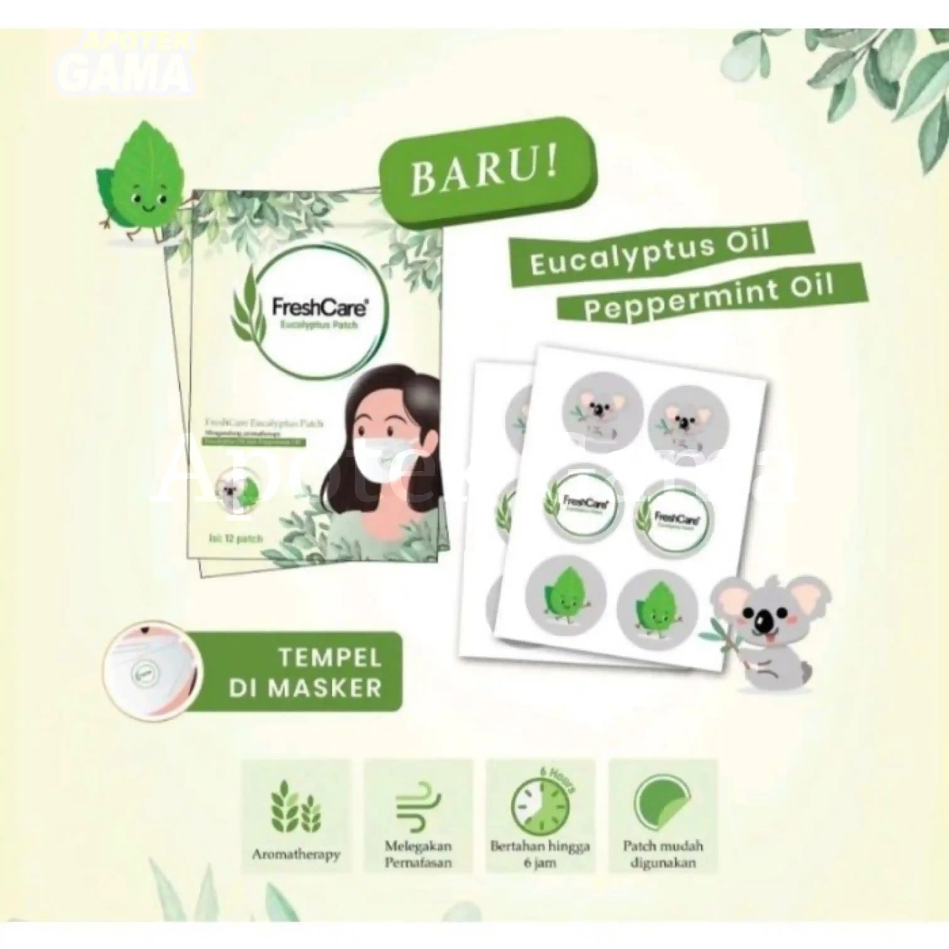 FRESH CARE EUCALYPTUS PATCH 12S 2