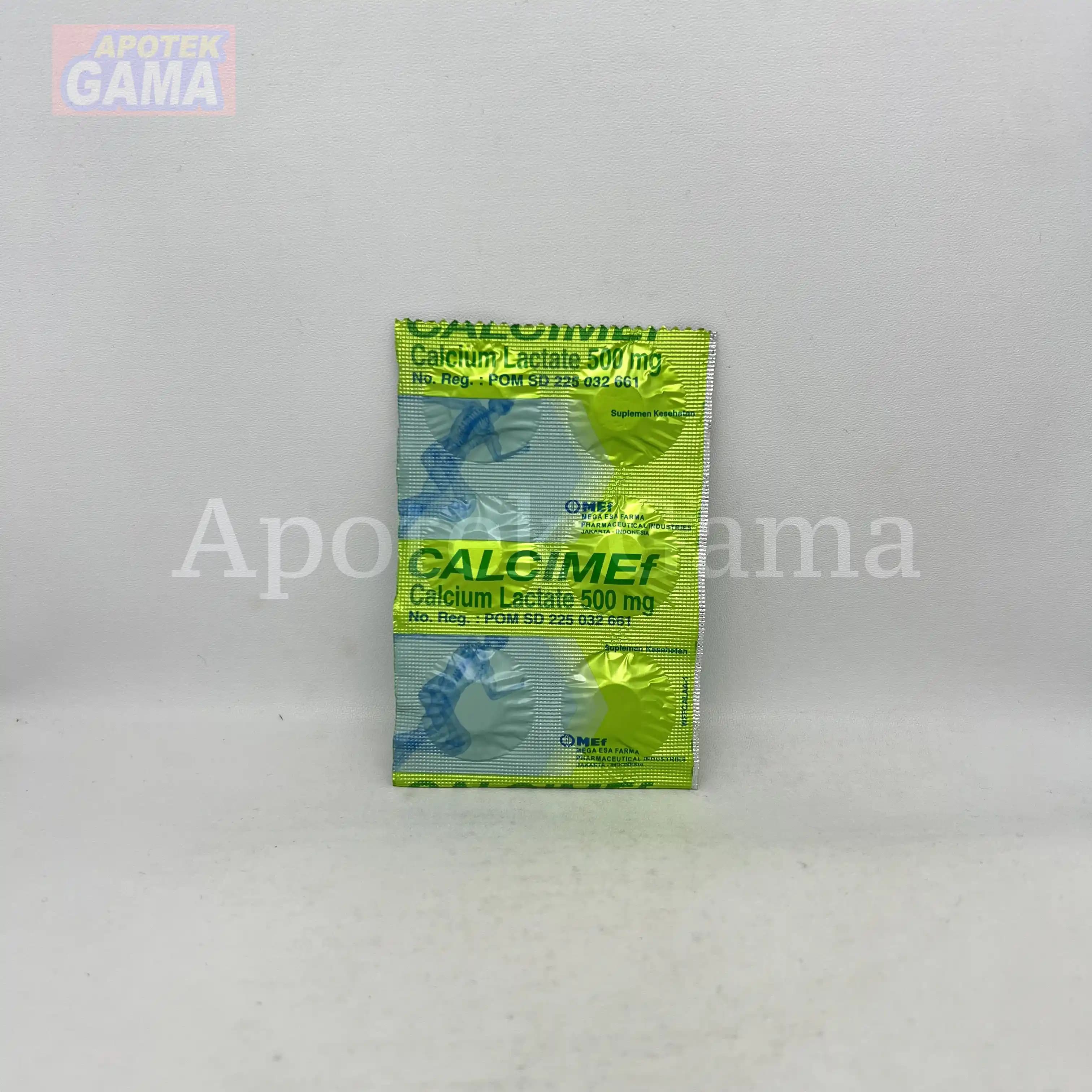CALCIMEF 500 MG 4