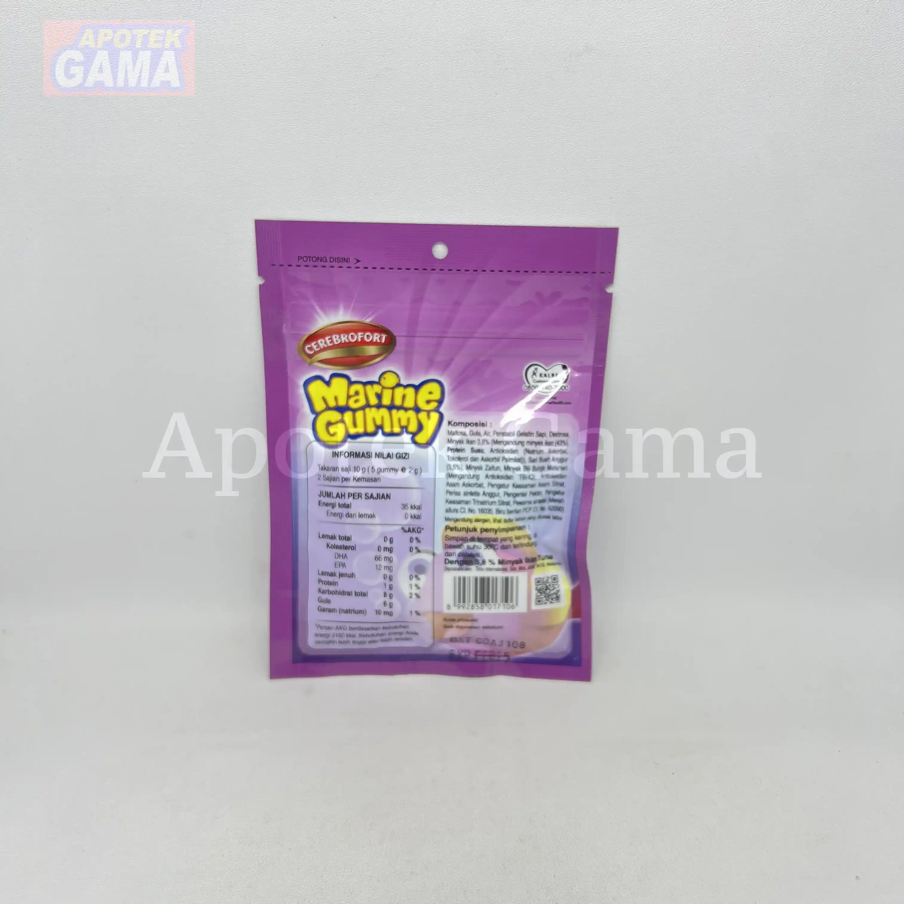 CEREBROFORT MARINE GUMMY ANGGUR SACHET 4