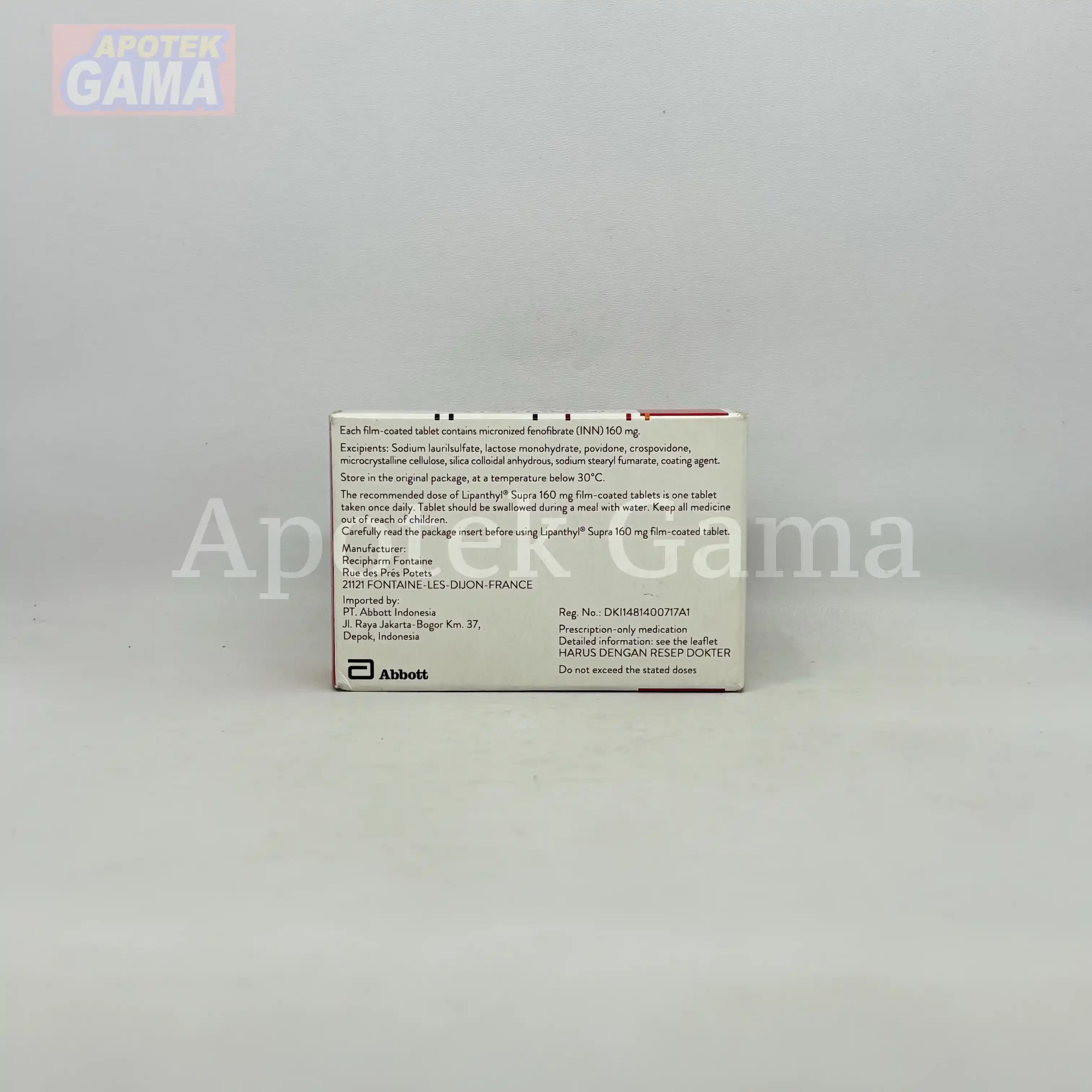 LIPANTHYIL SUPRA TAB 160 5