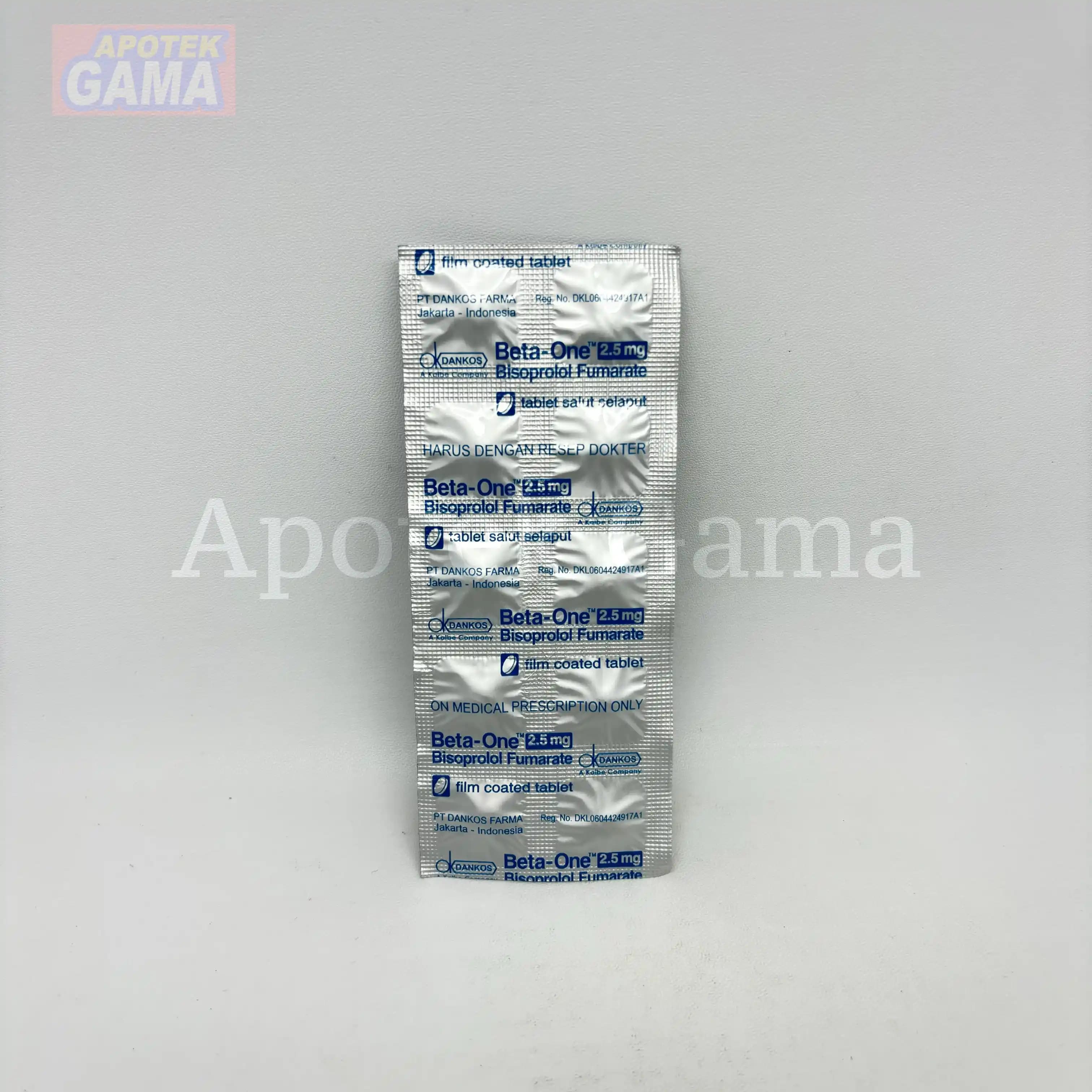 BETA ONE 2.5MG /30 5