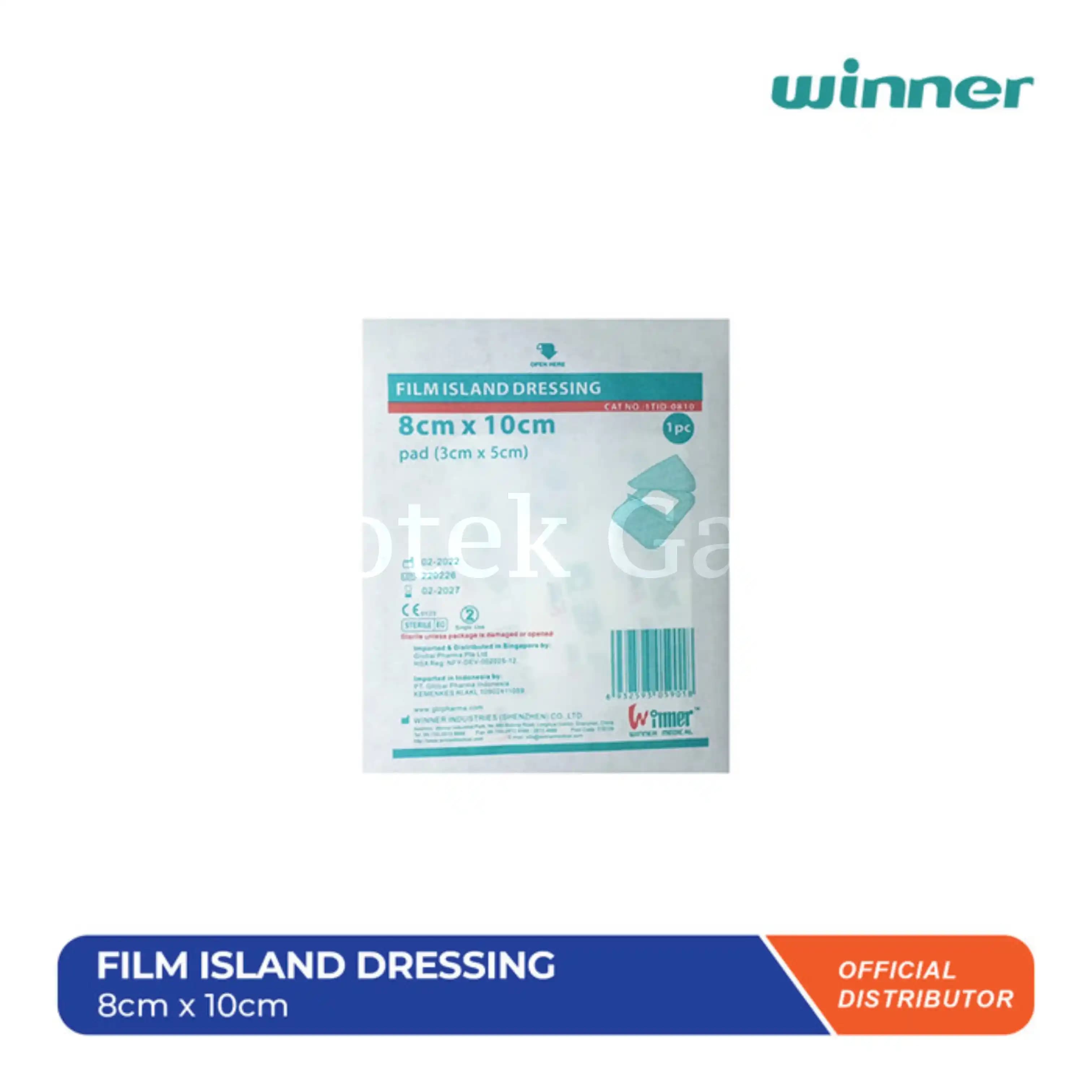 Winner Film Island Dressing 8 X 10 cm 2