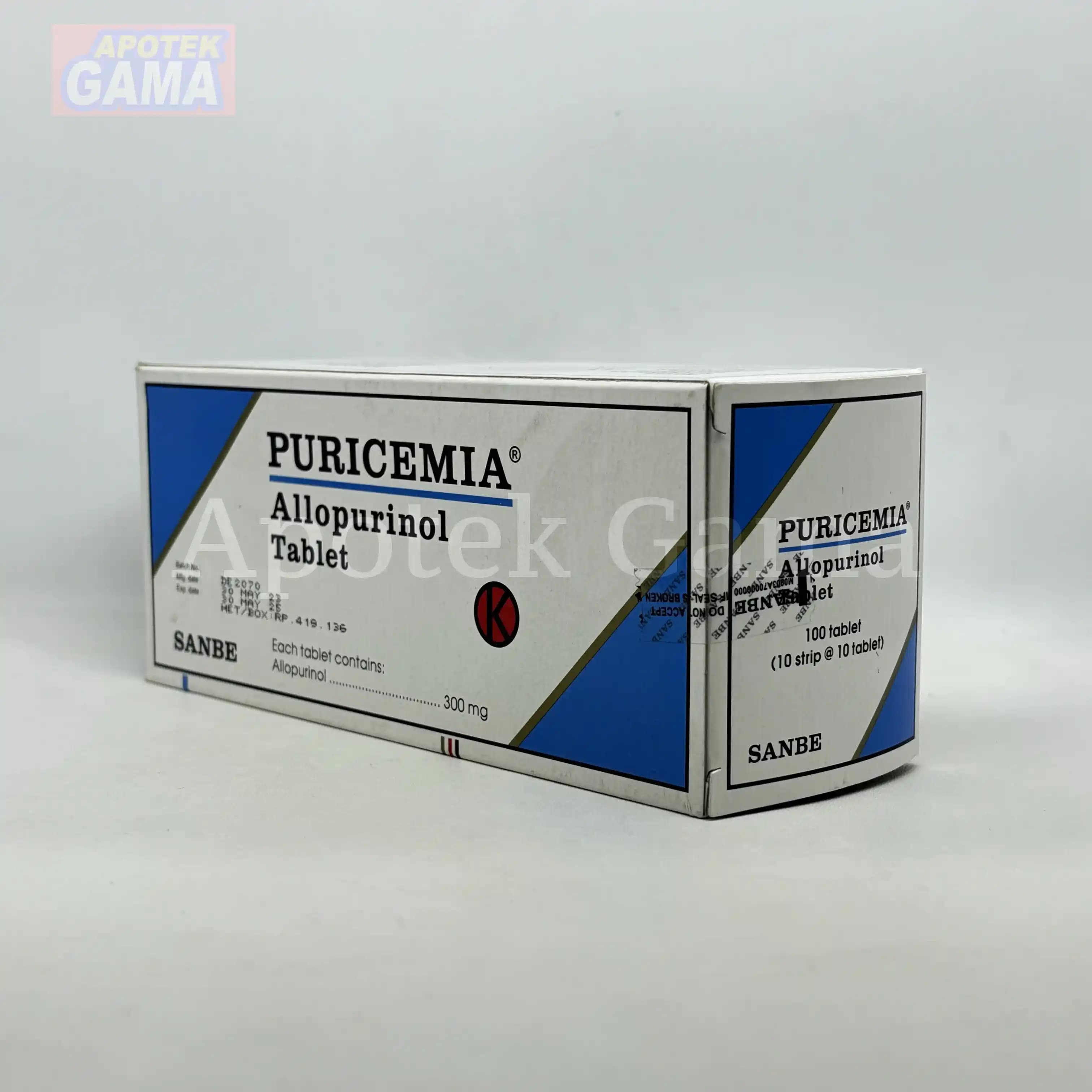 PURICEMIA 300MG TAB 5