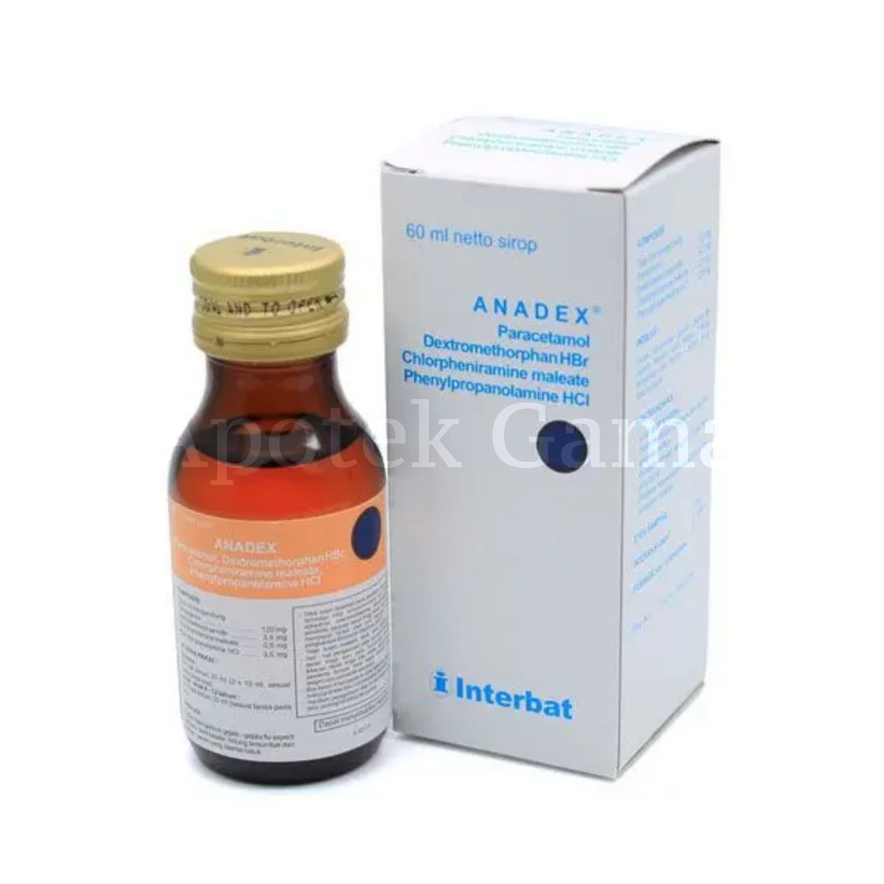 ANADEX SYRUP 60 ML
