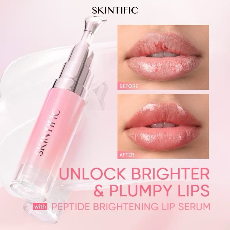 SKINTIFIC PEPTIDE BRIGHTENING LIP SERUM 6,5ML 6